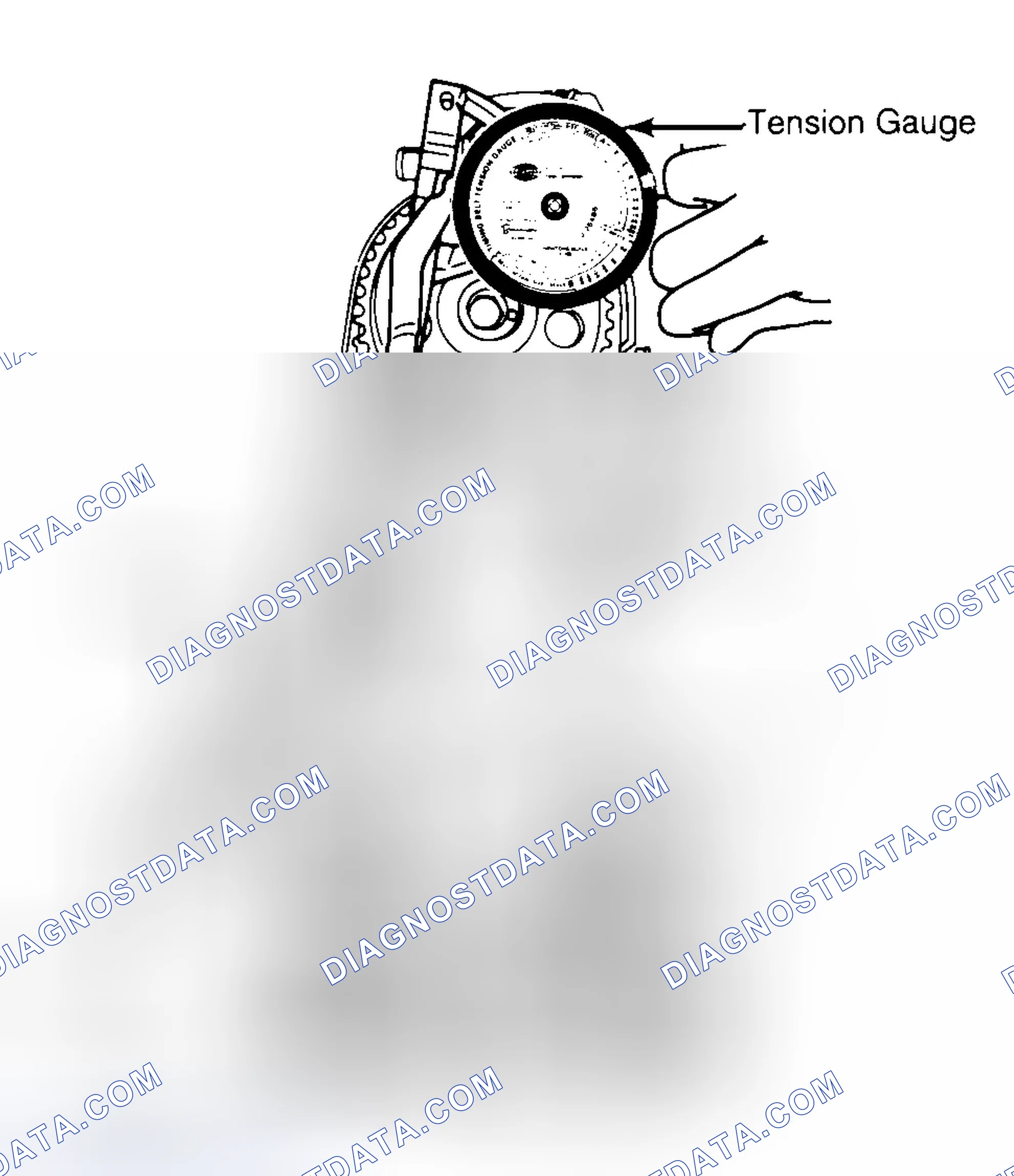 Scheme 3: Adjusting Typical Timing Belt Tension