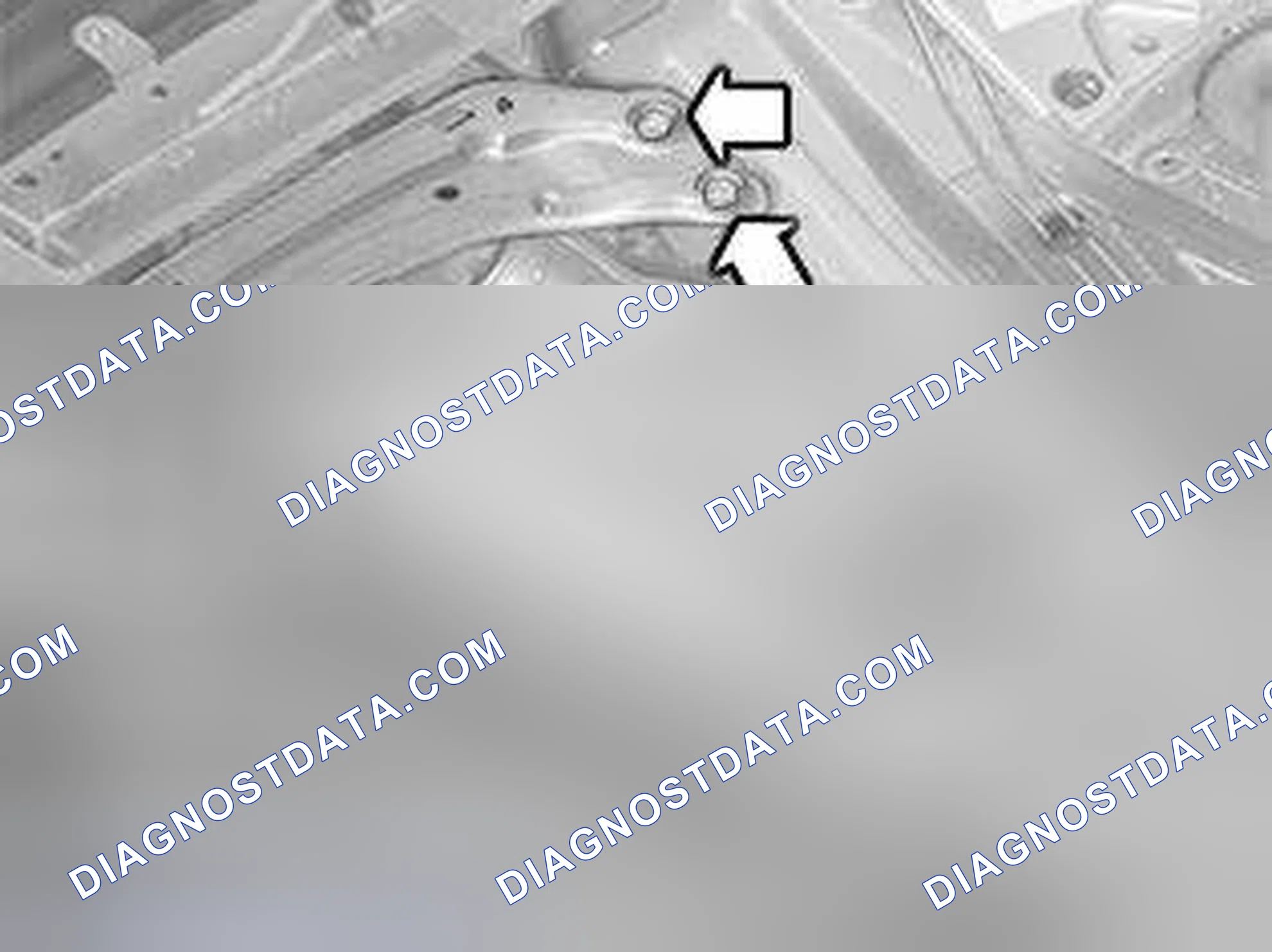Scheme 1077: Installing the front cross member