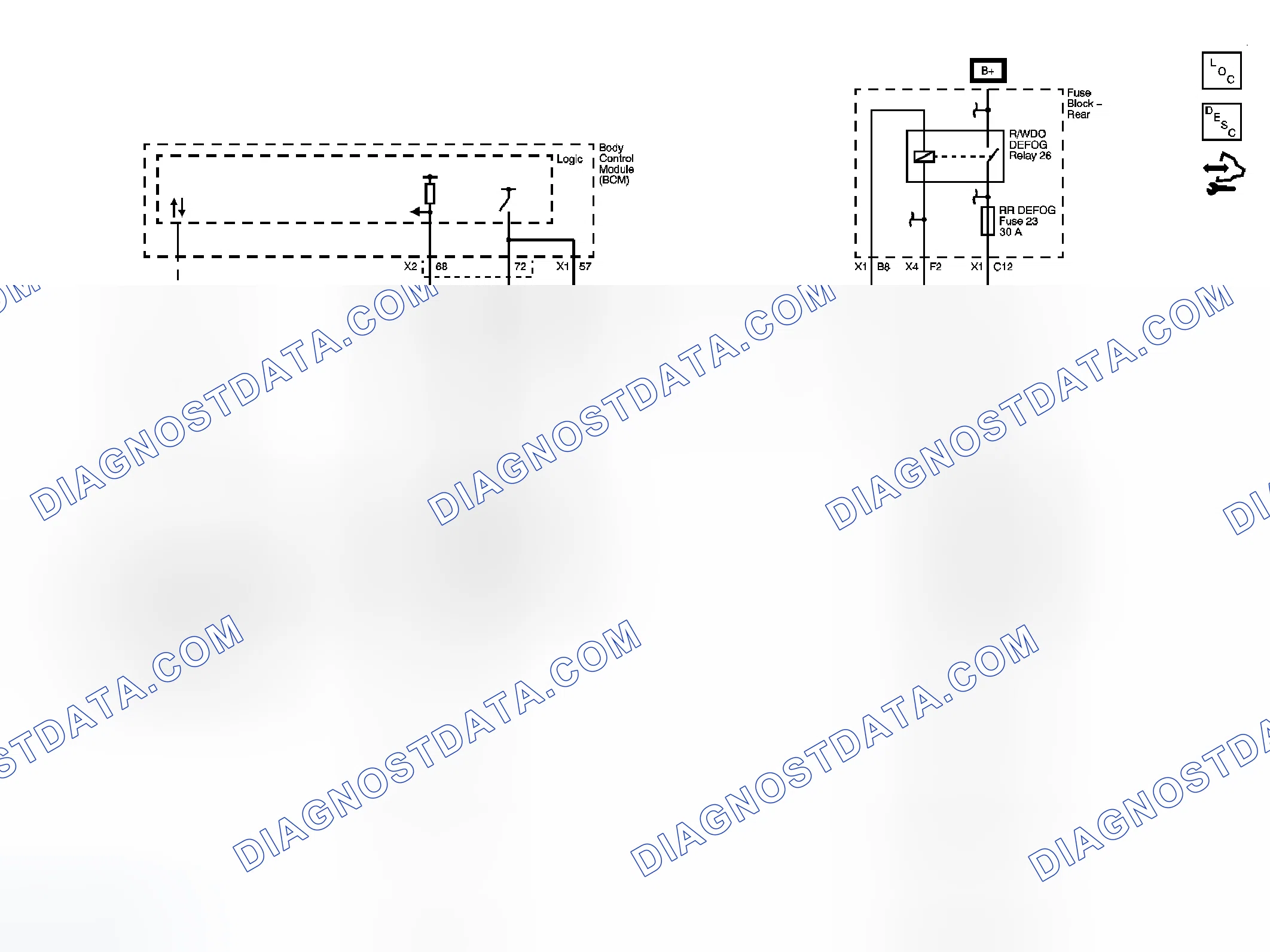 Scheme 3: Defogger Schematics