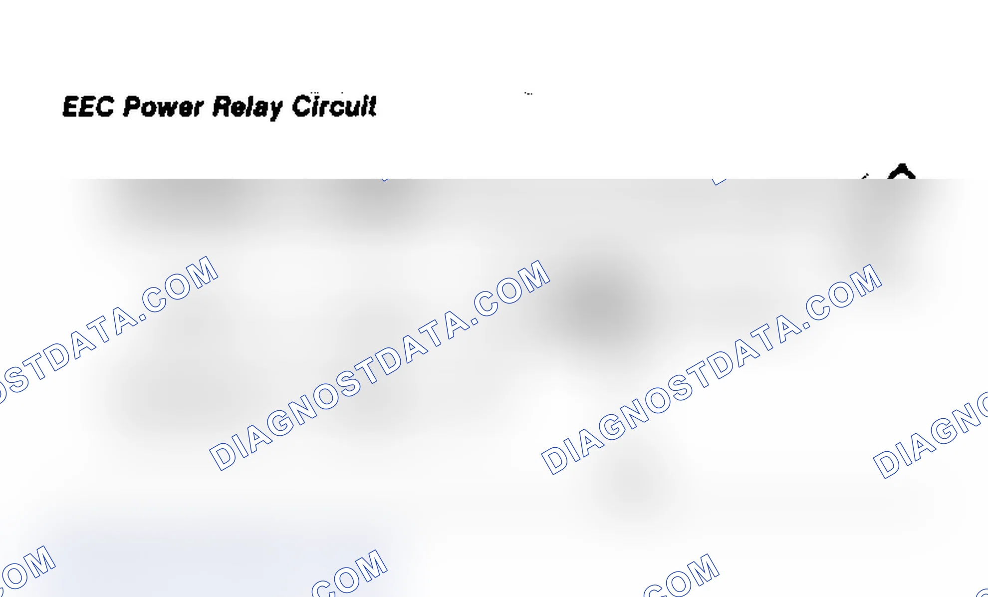 Scheme 45: EEC Power Relay Circuit