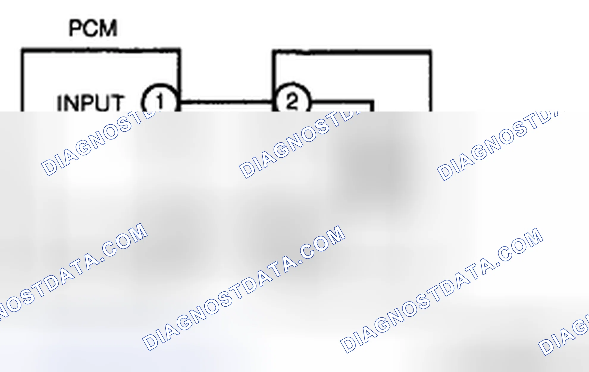 Scheme 20: Thermistor type (IAT sensor and ECT sensor)