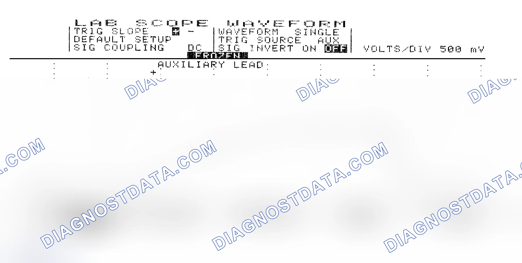 Scheme 14: Single Injector w/Excessive Current Flow - Current Pattern