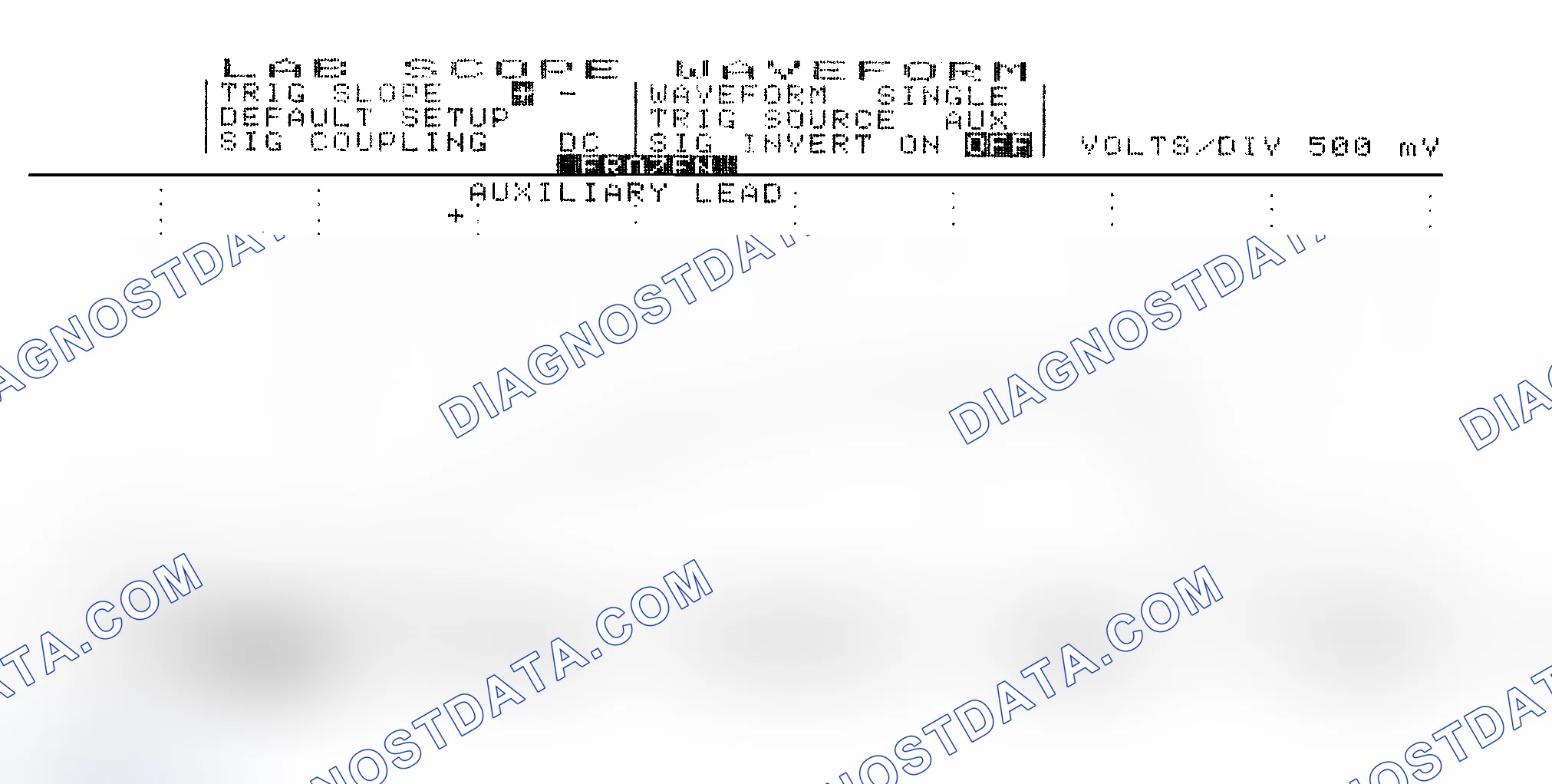 Scheme 14: Single Injector w/Excessive Current Flow - Current Pattern