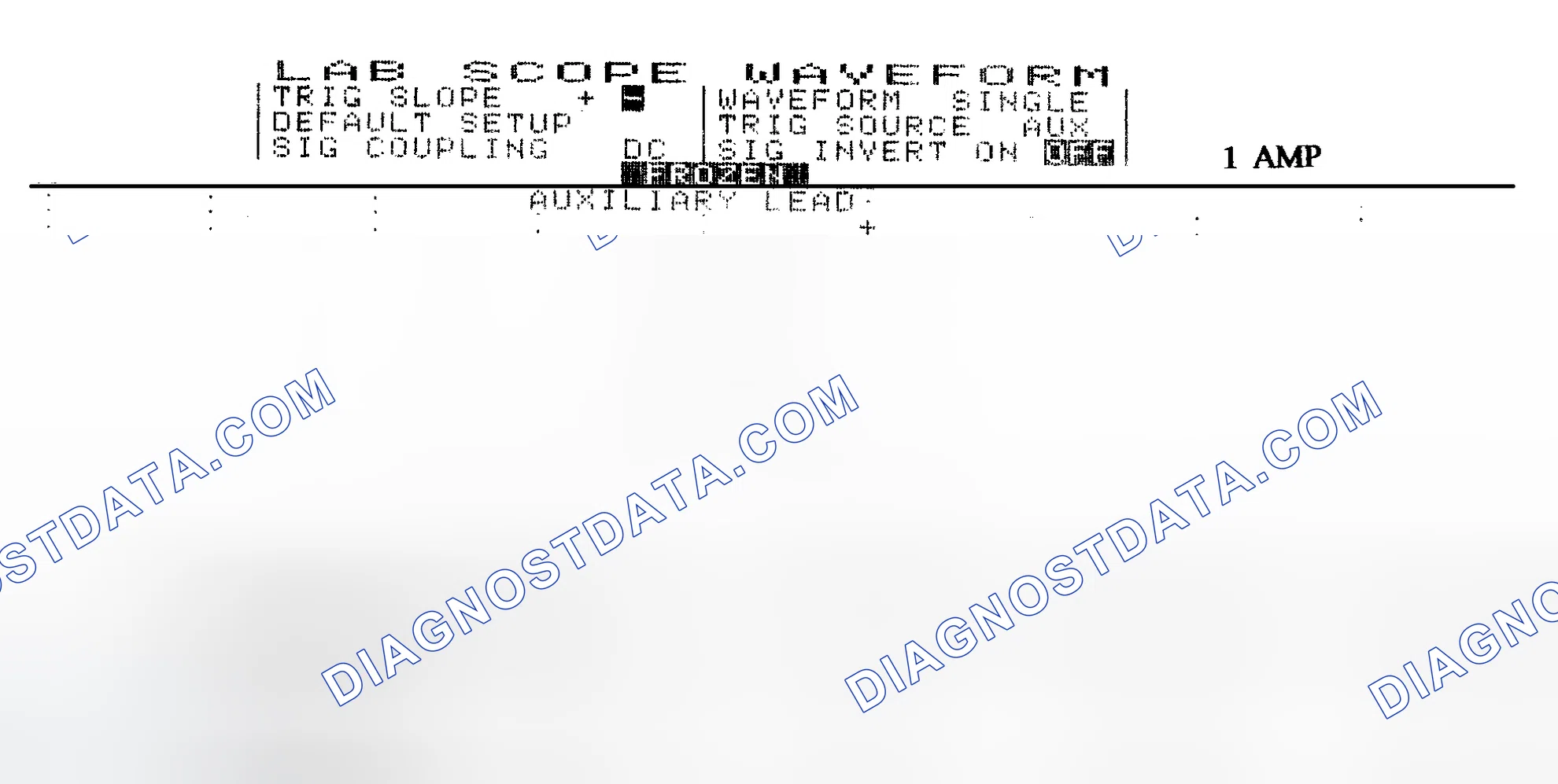 Scheme 20: Single Injector w/Normal Current Flow - Current Pattern