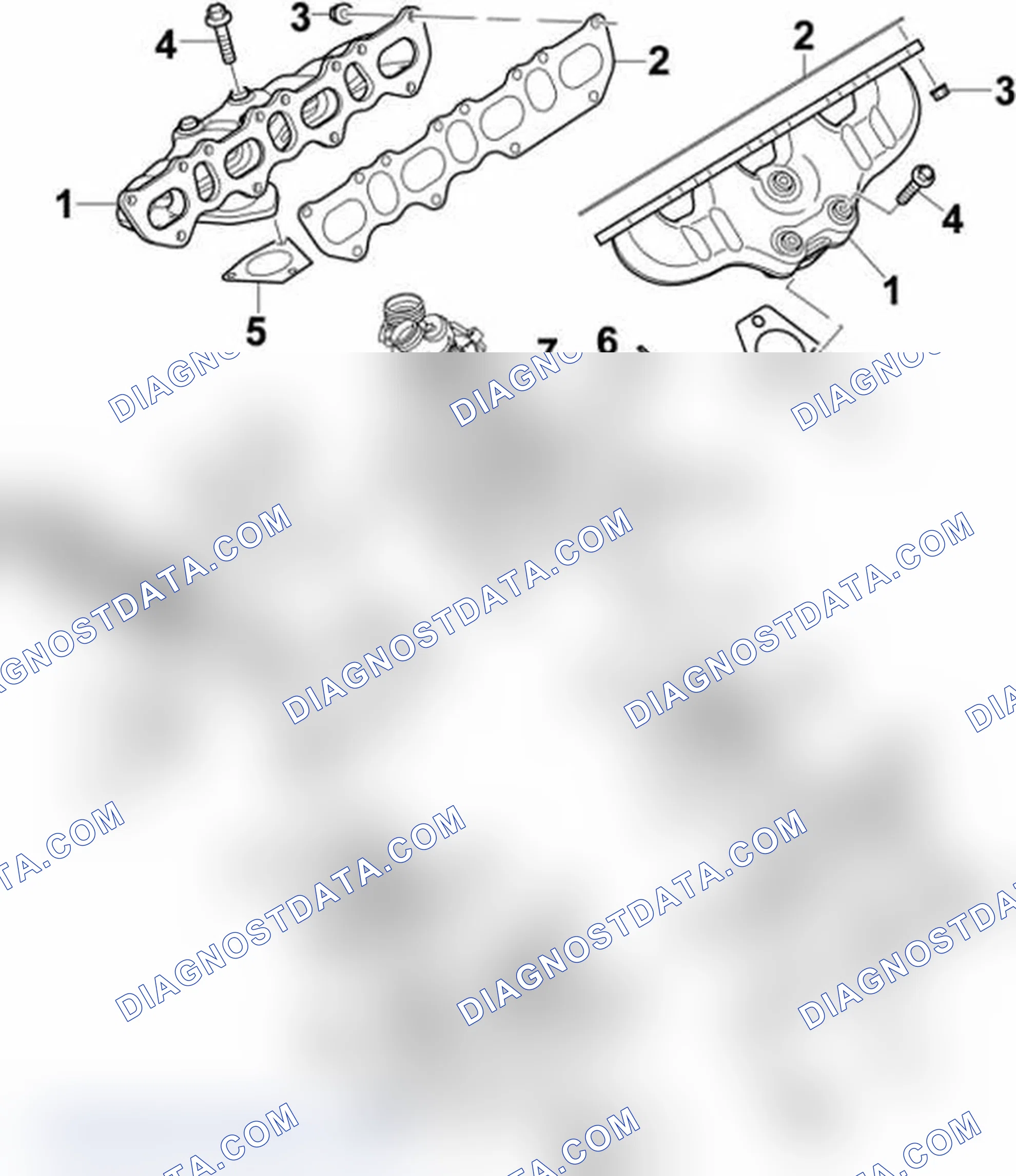 Scheme 126: Removing oxygen sensors in front of catalytic converter - Cayenne Turbo (M48/50)