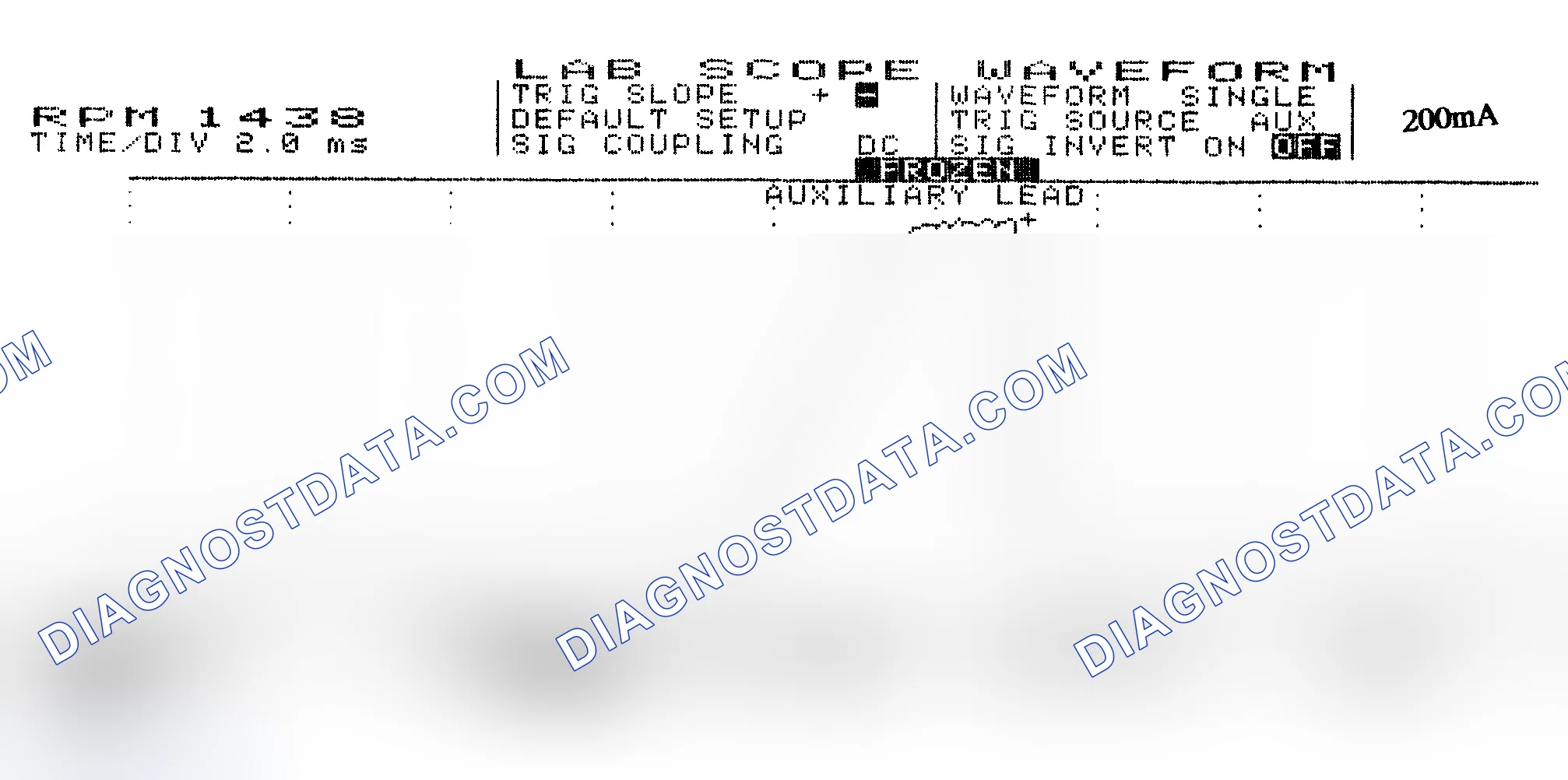 Scheme 15: Single Injector w/Normal Current Flow - Current Pattern