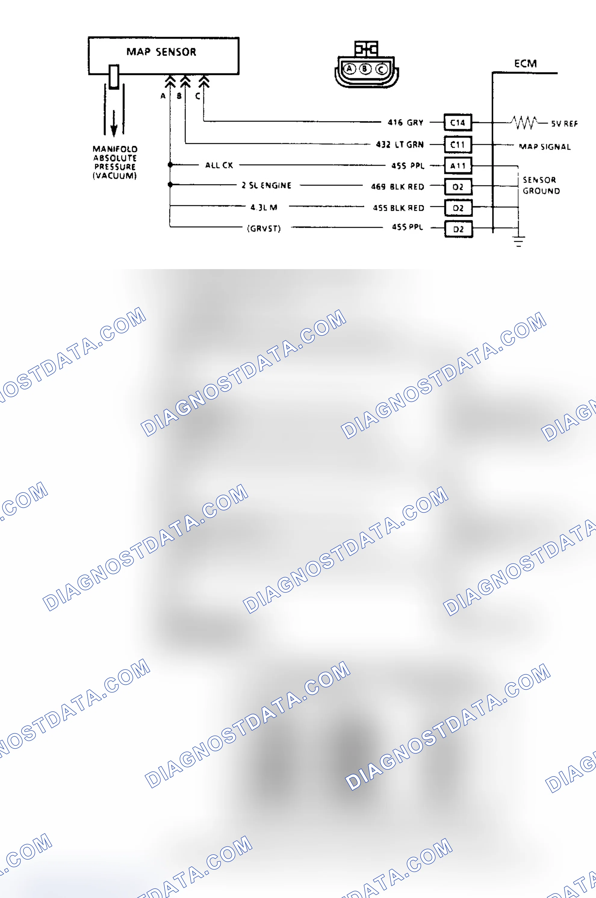Scheme 66: Code 33, MAP Sensor (Signal Voltage High)