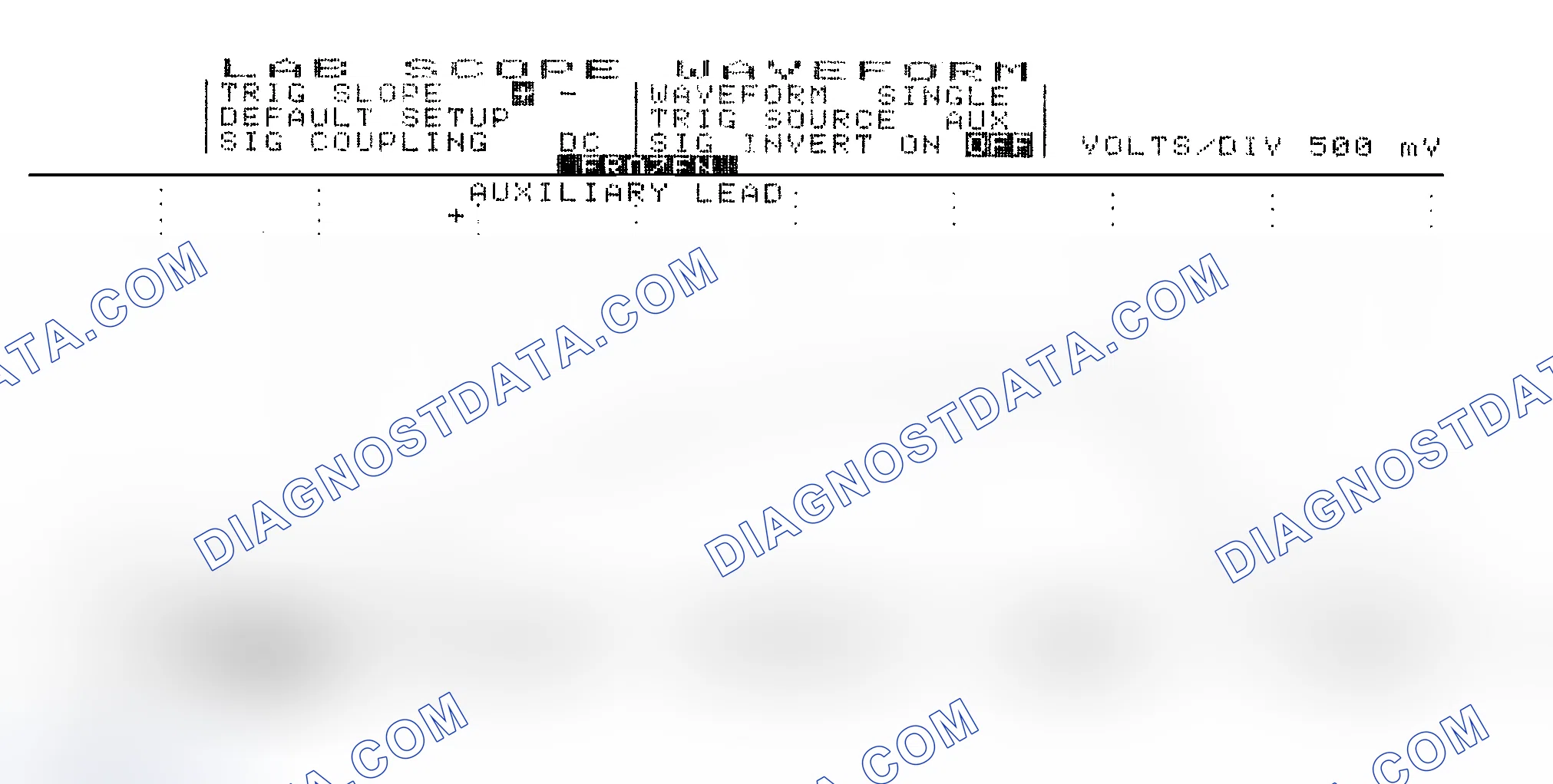 Scheme 14: Single Injector w/Excessive Current Flow - Current Pattern