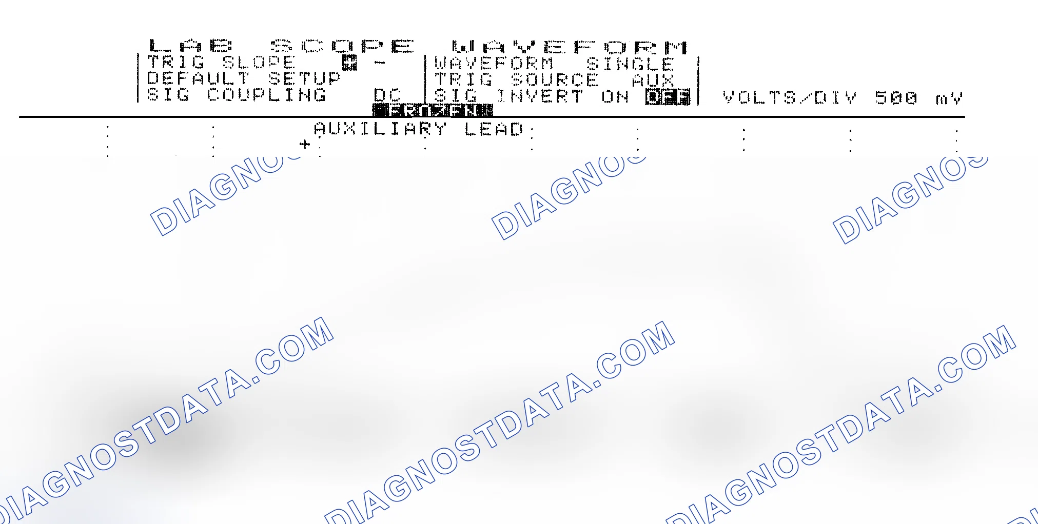 Scheme 14: Single Injector w/Excessive Current Flow - Current Pattern