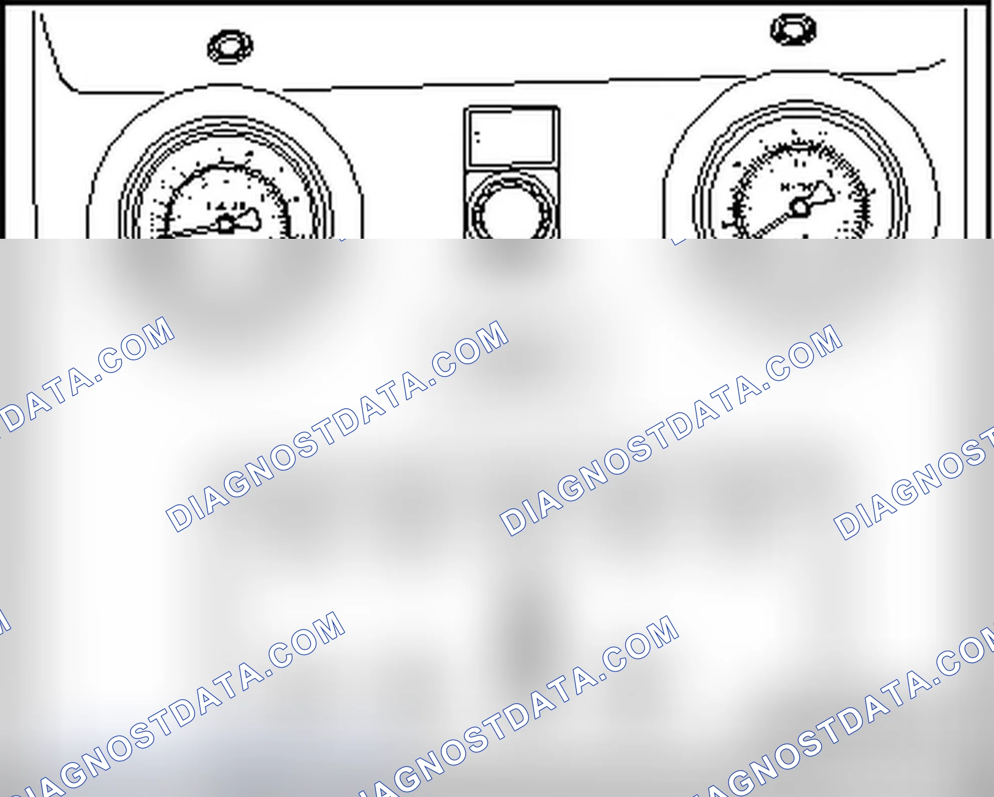 Scheme 305: A/C SYSTEM, OPERATING AFTER CHARGING