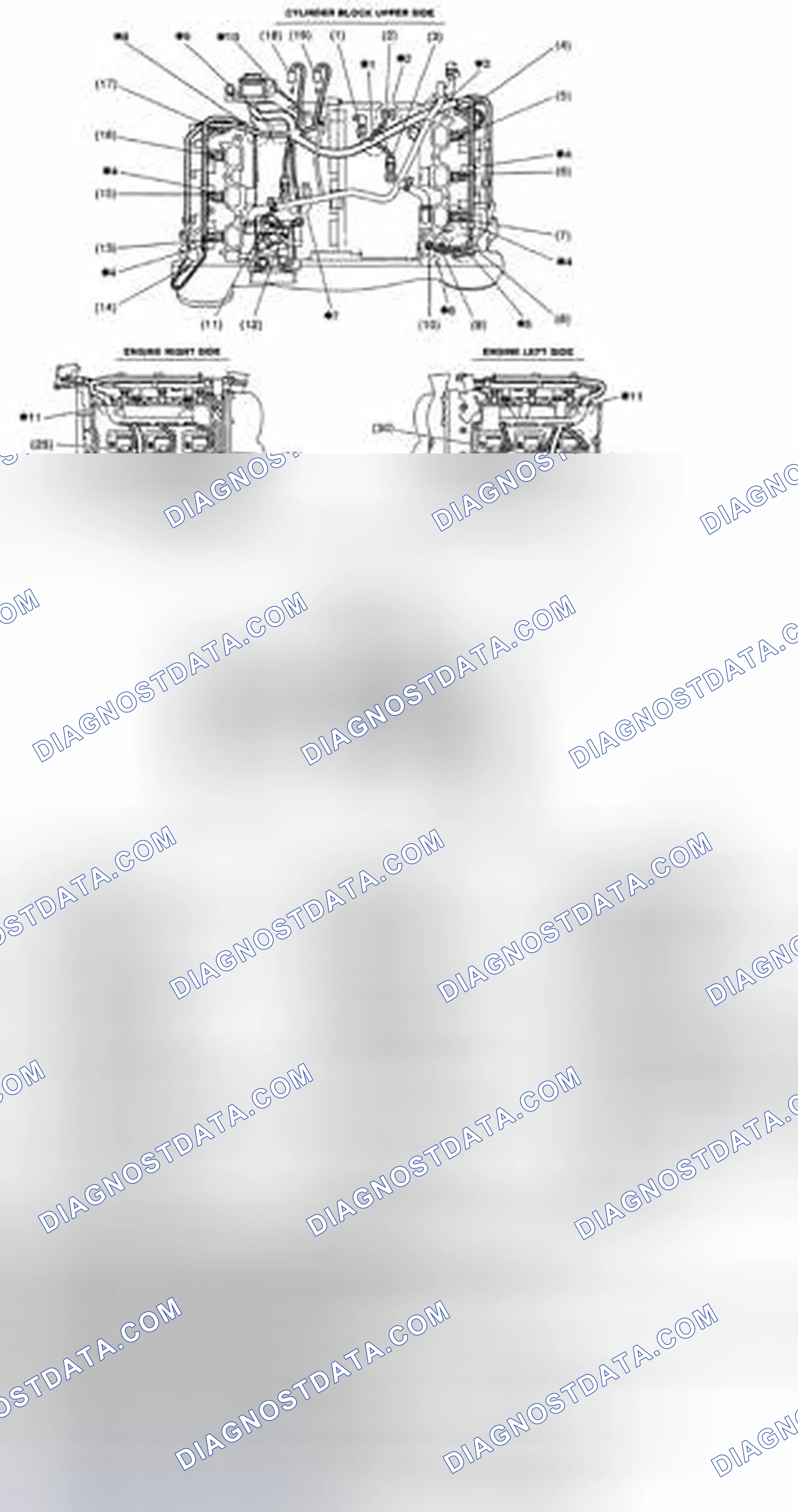 Scheme 28: ENGINE HARNESS