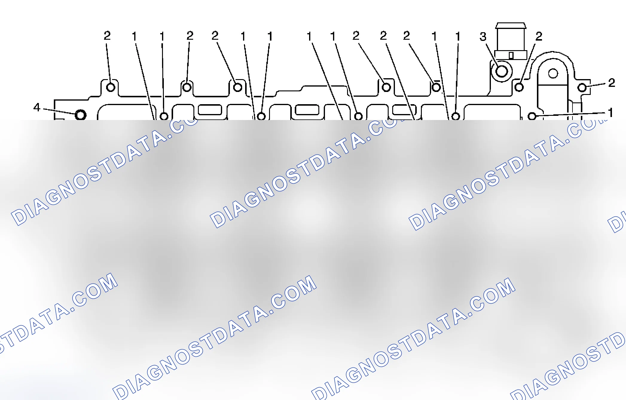 Scheme 72: Cylinder Head - Top View