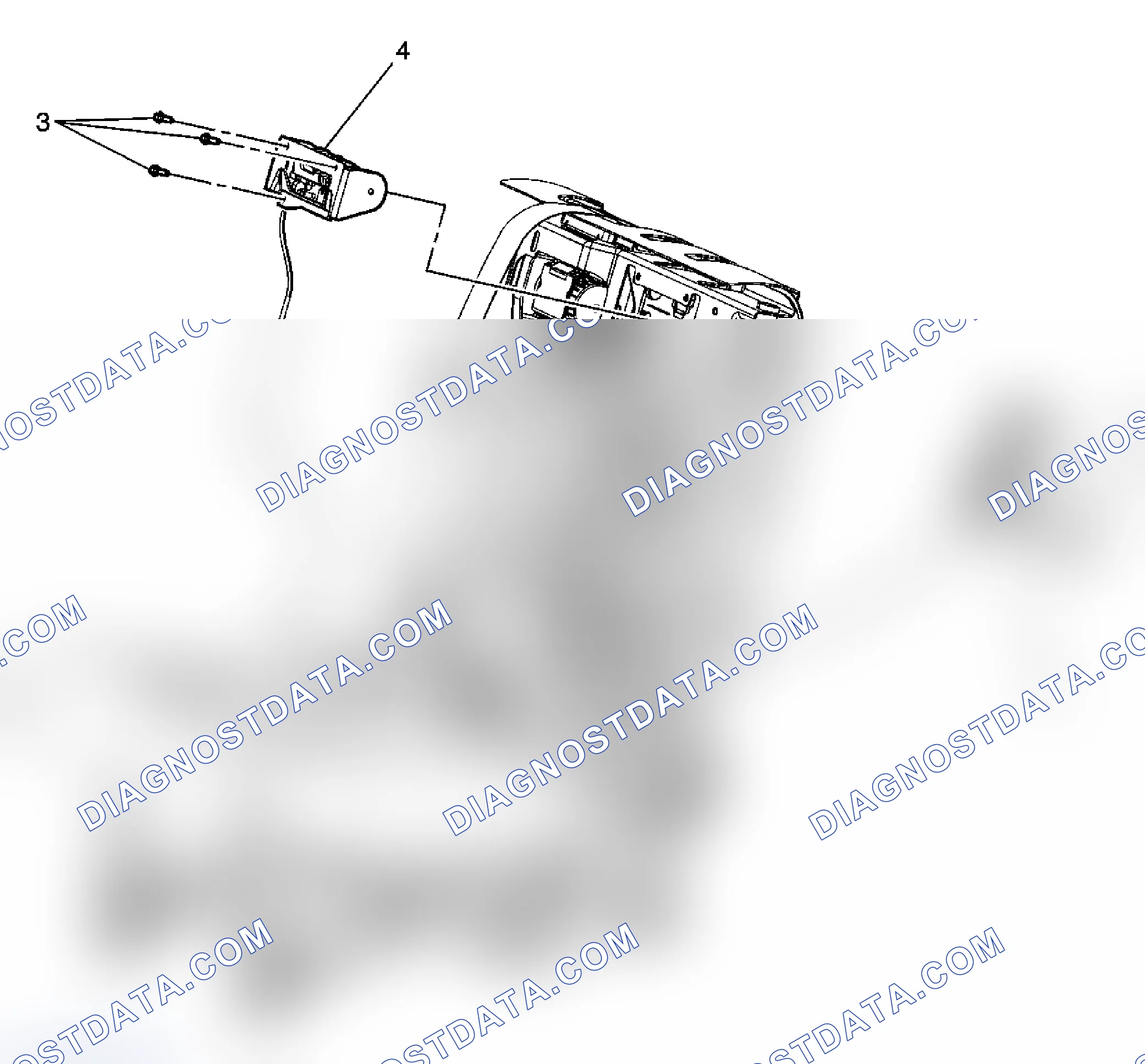 Scheme 40: Head Restraint Mechanism, Handle and Seat Back Latch Release Replacement - Rear No 2