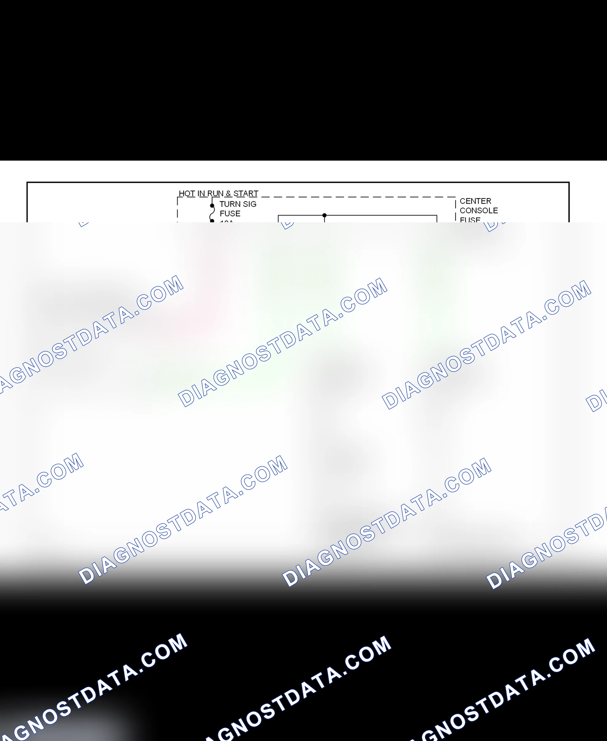 Scheme 45: Back-Up Lights Wiring Diagram (Aztek)