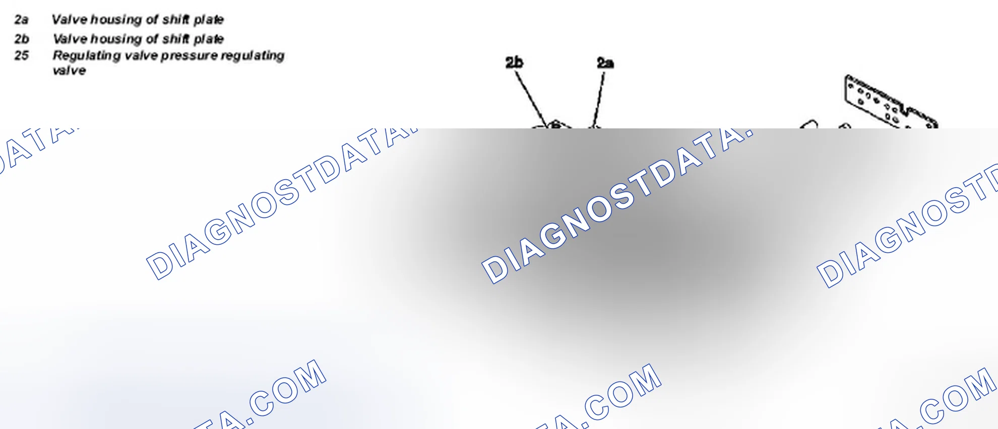 Scheme 87: Identifying Regulating Valve Pressure Regulating Valve Location - Transmission 722.6