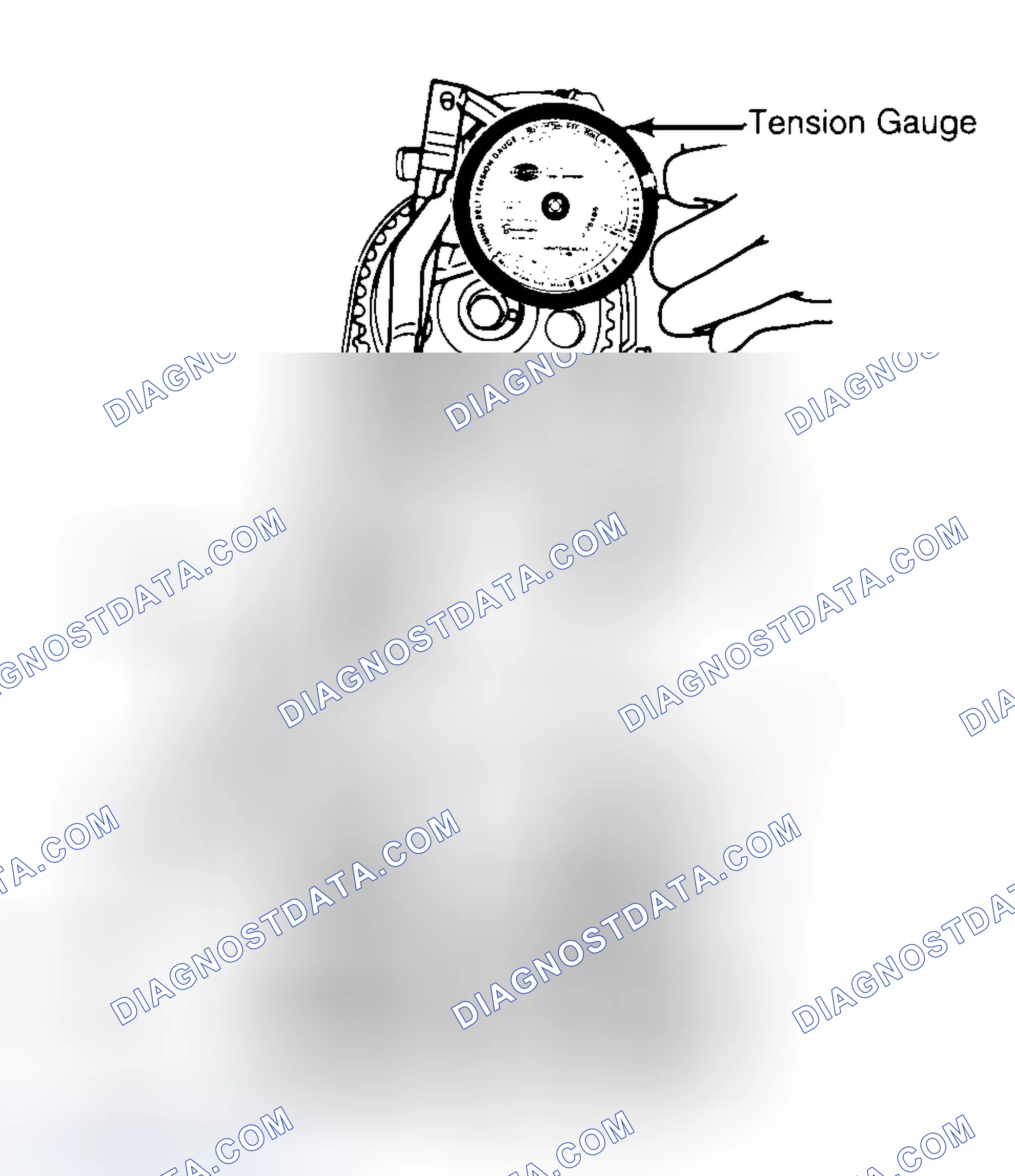 Scheme 3: Adjusting Typical Timing Belt Tension