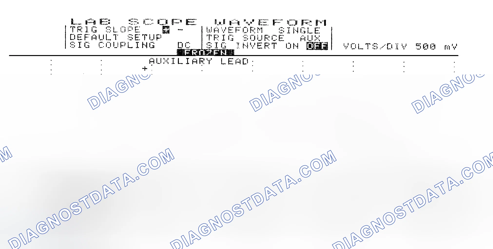 Scheme 14: Single Injector w/Excessive Current Flow - Current Pattern