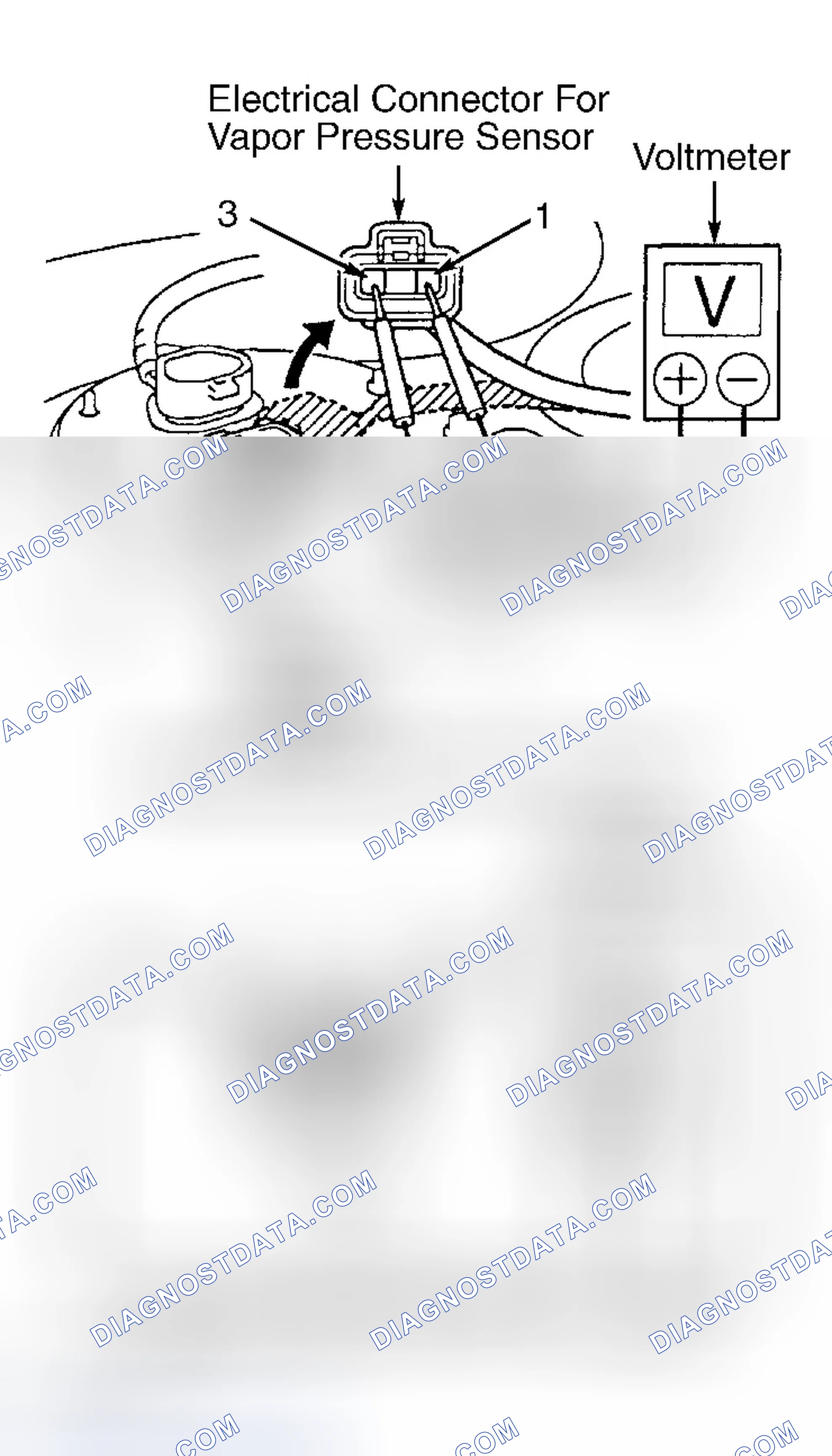 Scheme 563: Vapor Pressure Sensor (Sequoia, Sienna & 4Runner)