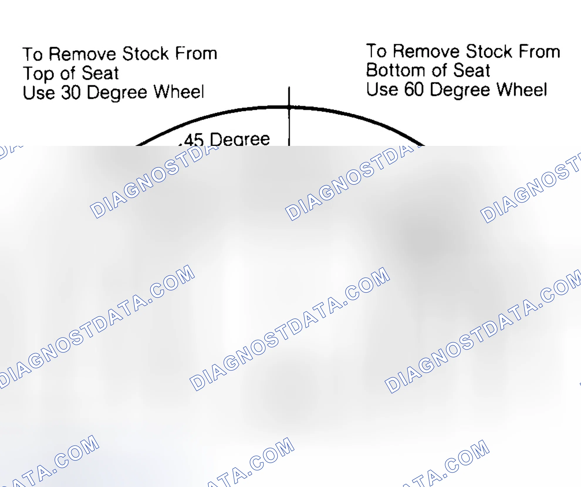 Scheme 19: Adjusting Valve Seat Width