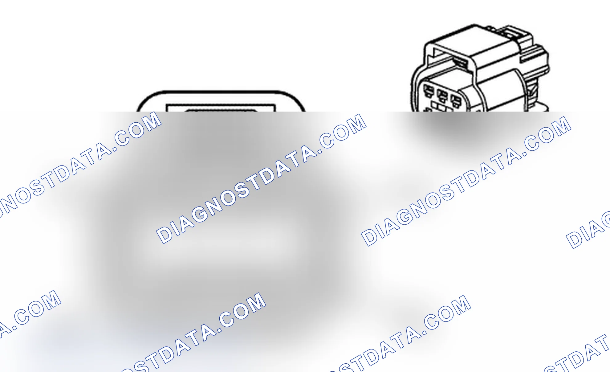 Engine Controls Connector End Views