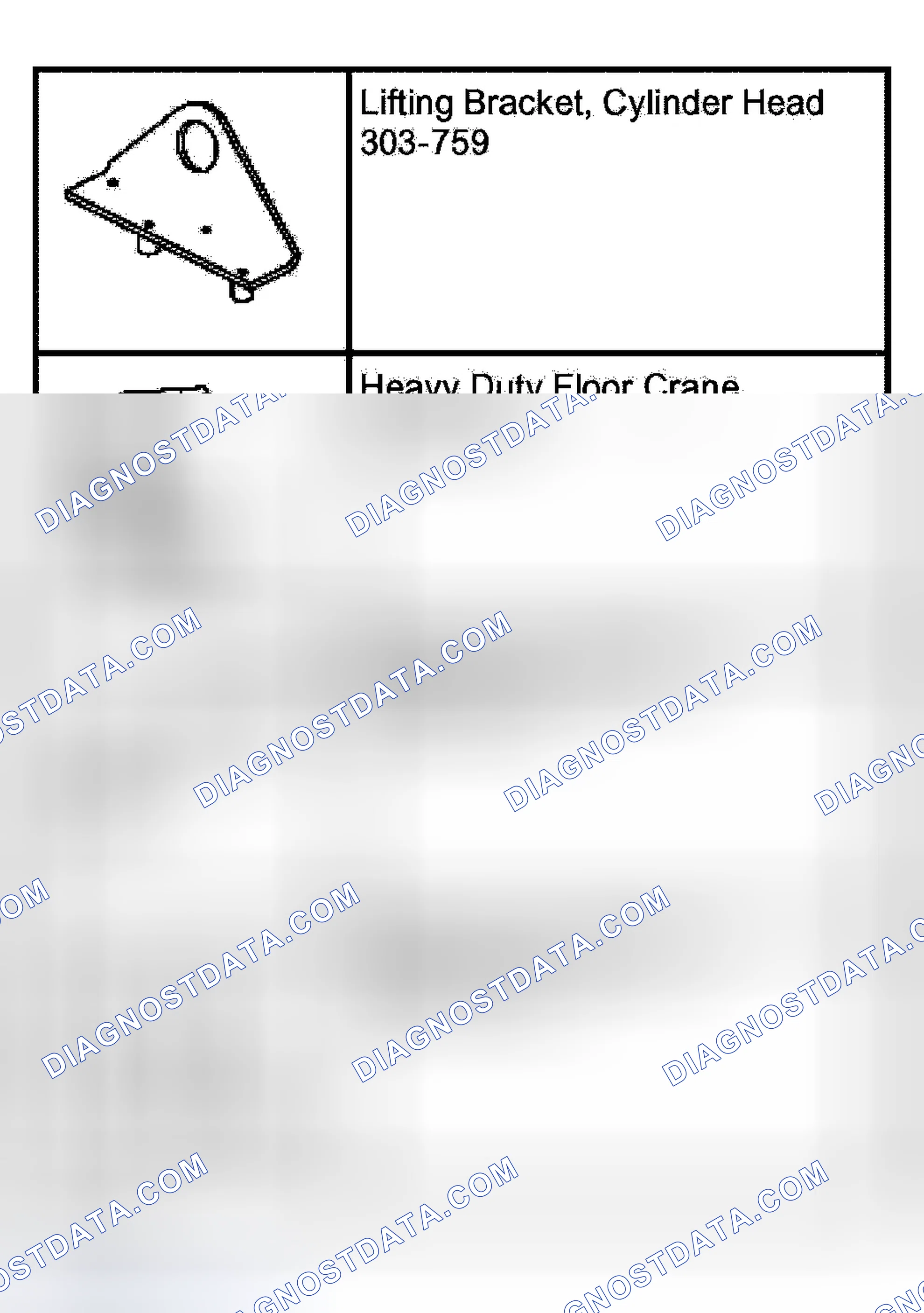 Scheme 1785: Cylinder Heads