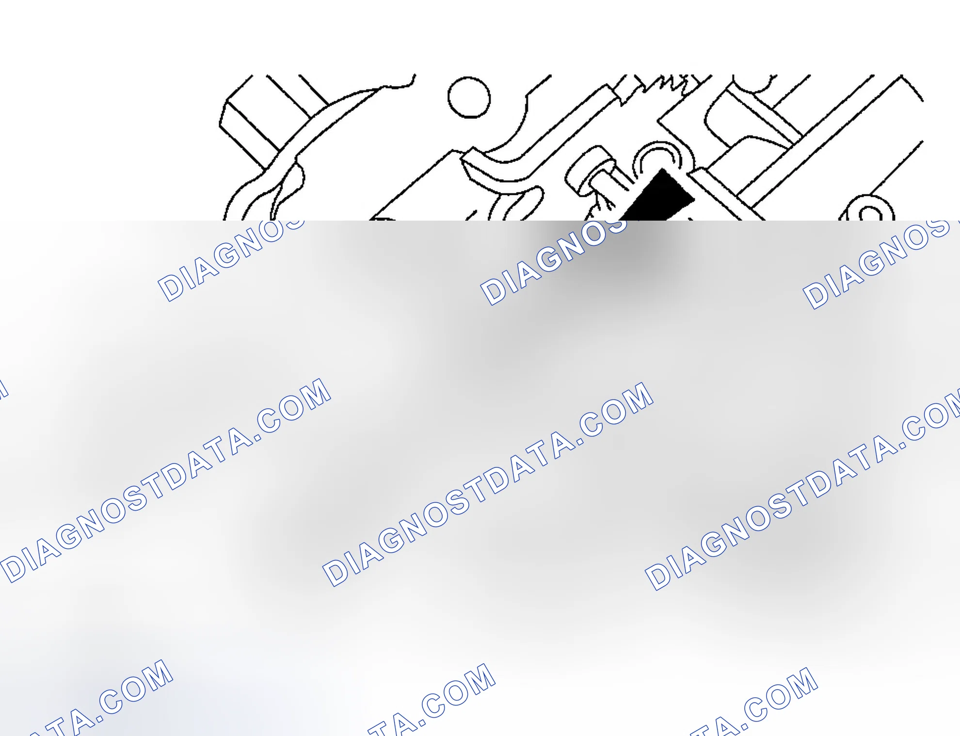 Scheme 304: Item 4: Manual Control Lever Inner Nut Installation Note