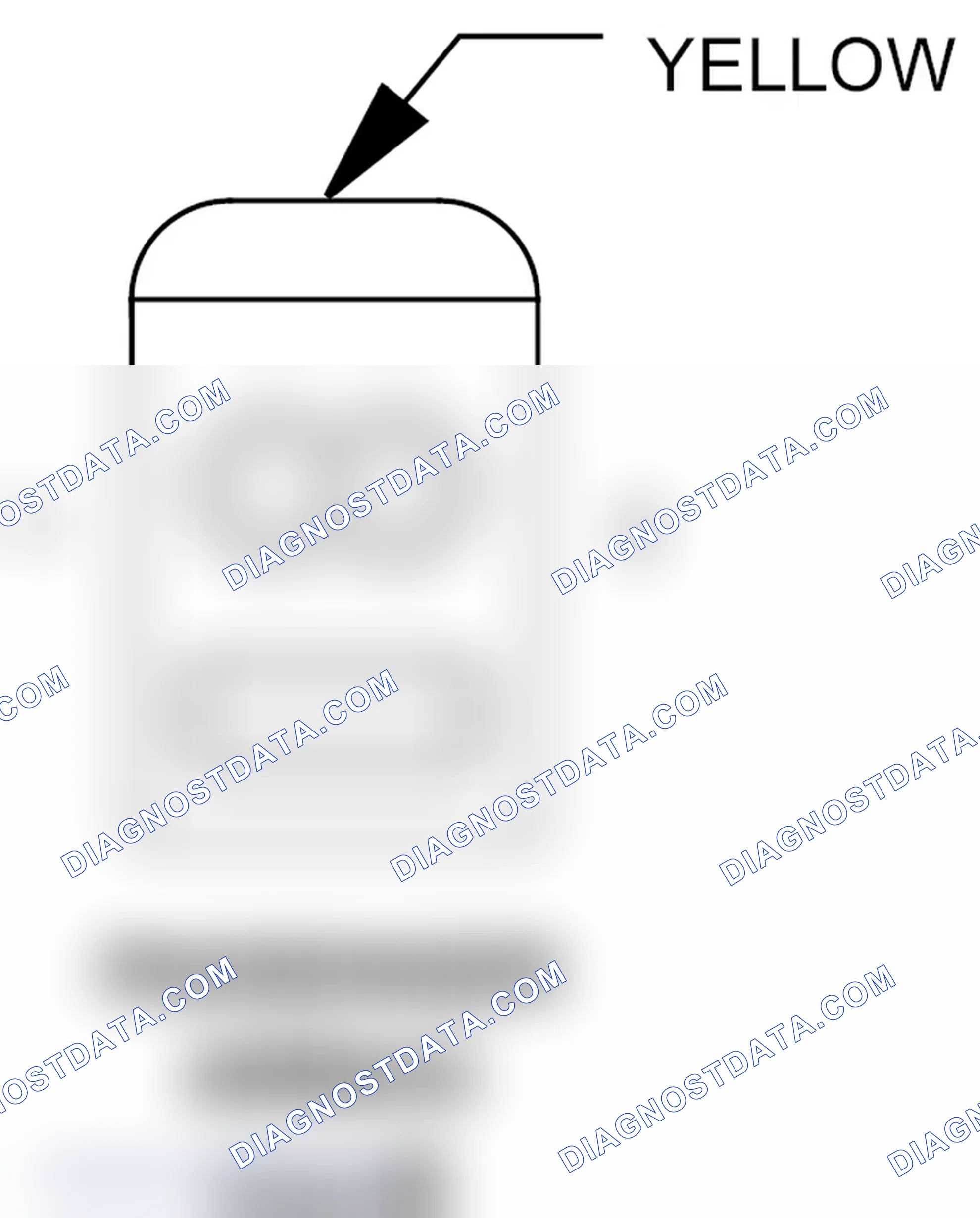 Scheme 181: Passenger Airbag Squib Connector End View