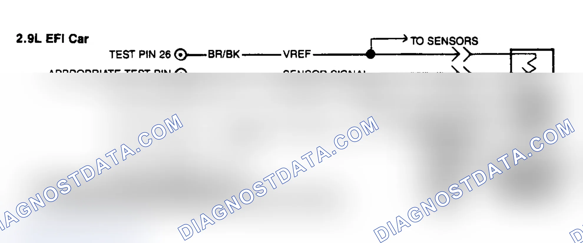 Scheme 7: 2.9L PFI (Aerostar) Reference Voltage Circuits