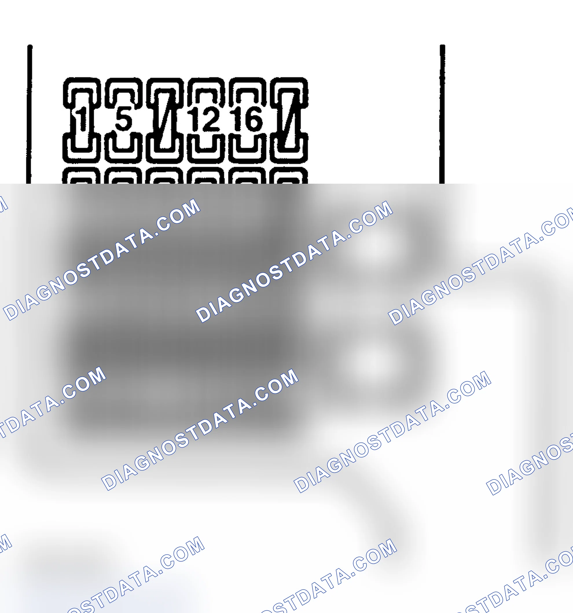 Scheme 7: DRIVER'S SIDE INSTRUMENT PANEL IDENTIFICATION (1995-96)