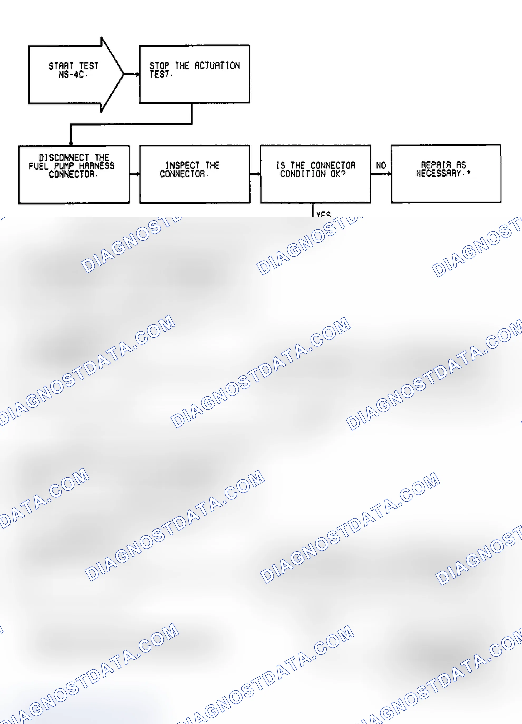 Scheme 552: Test NS-4C, Schematic, Fuel Pump & Power To Fuel Pump