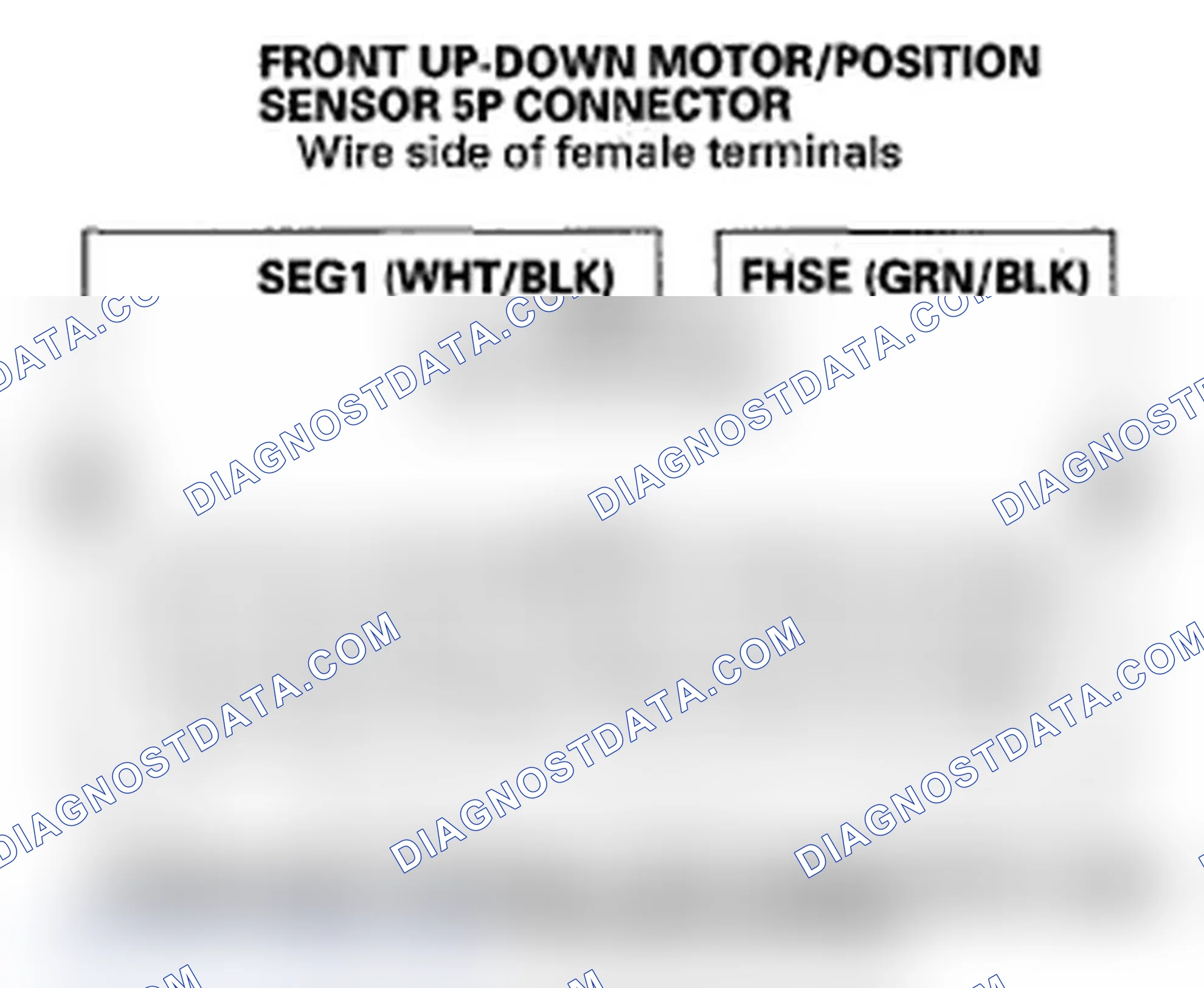 Scheme 19: DTC B1826: Power Seat Front Up-down Motor Pulse Error