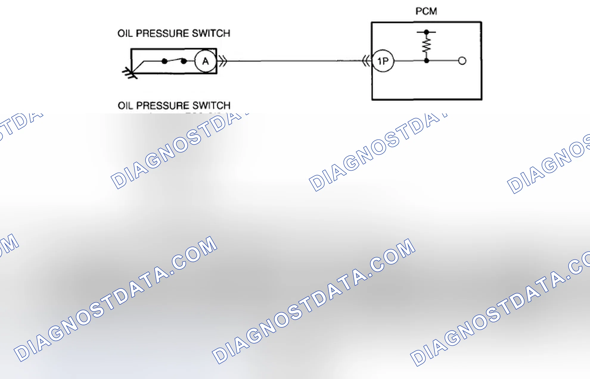 Scheme 114: NO.7 ENGINE OIL PRESSURE WARNING LIGHT ILLUMINATES [SKYACTIV-G 2.0]
