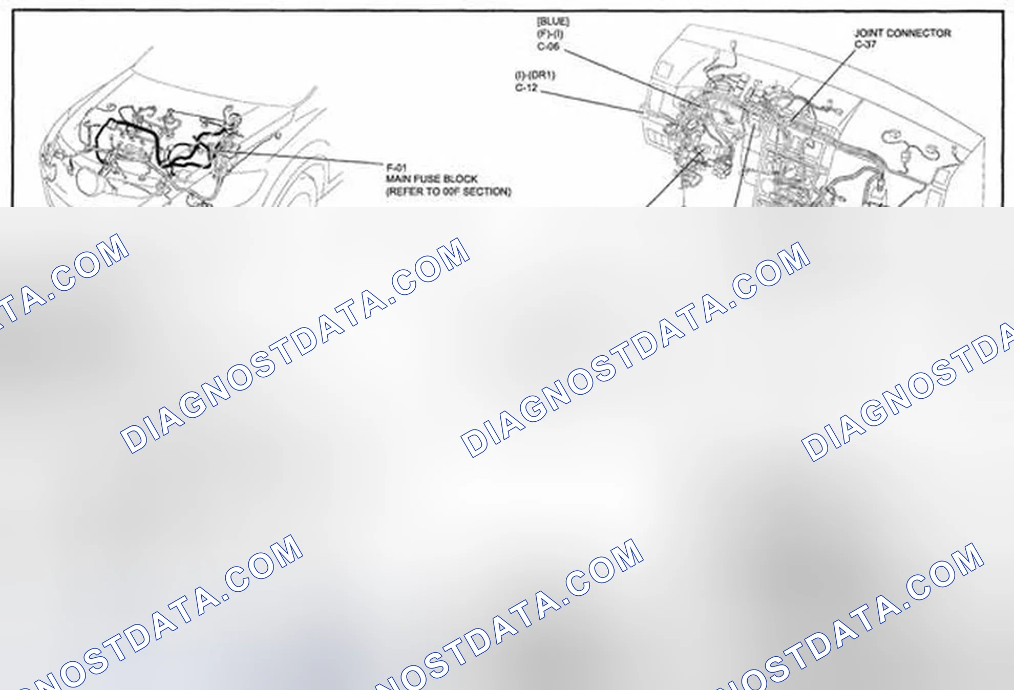 Scheme 181: Power Outer Mirror Wiring Diagram - 0912-3c (2 Of 2)