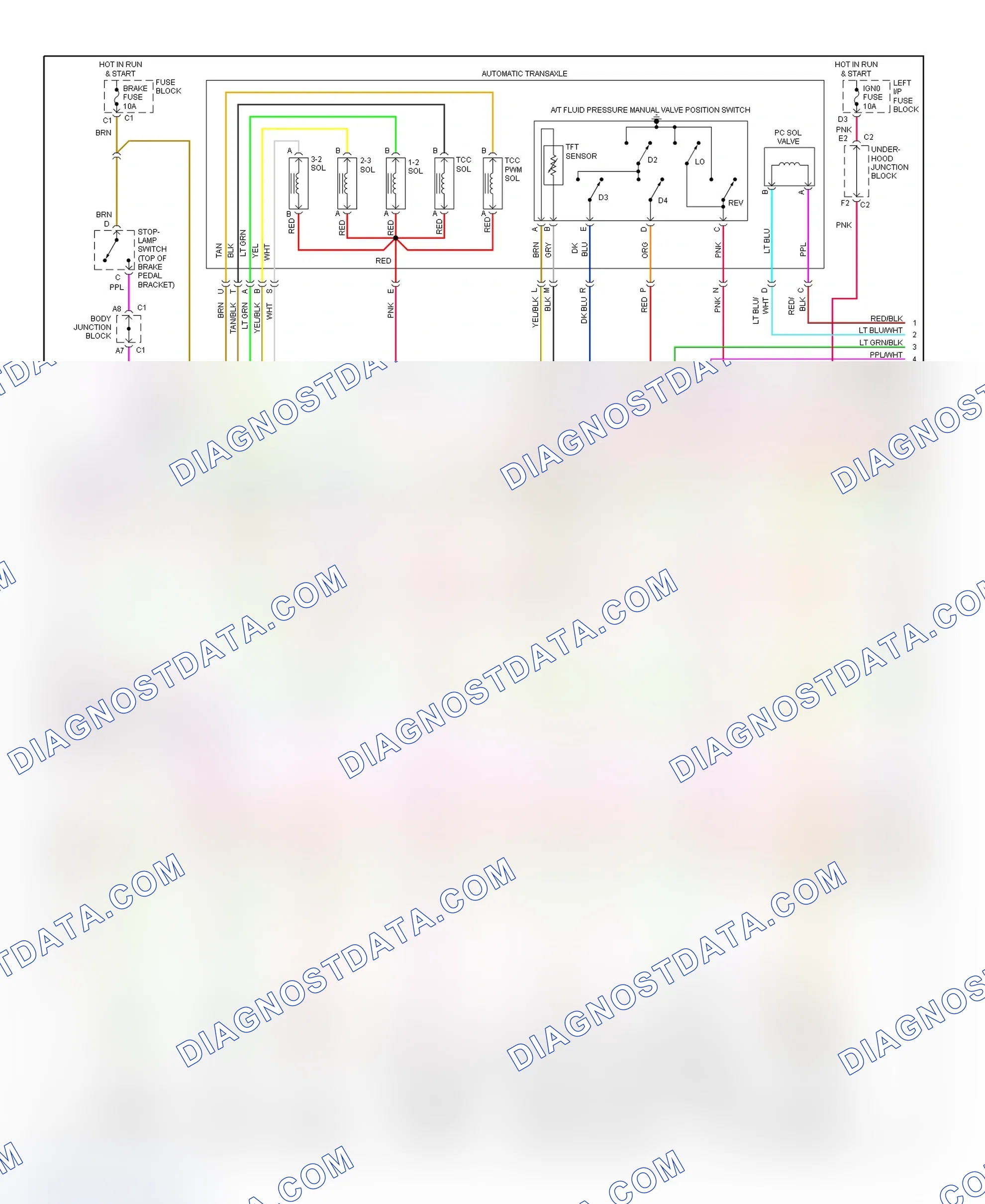 Scheme 26: PCM Wiring Diagram (Sierra & Silverado - 4.3L VIN X - 3 Of 4)