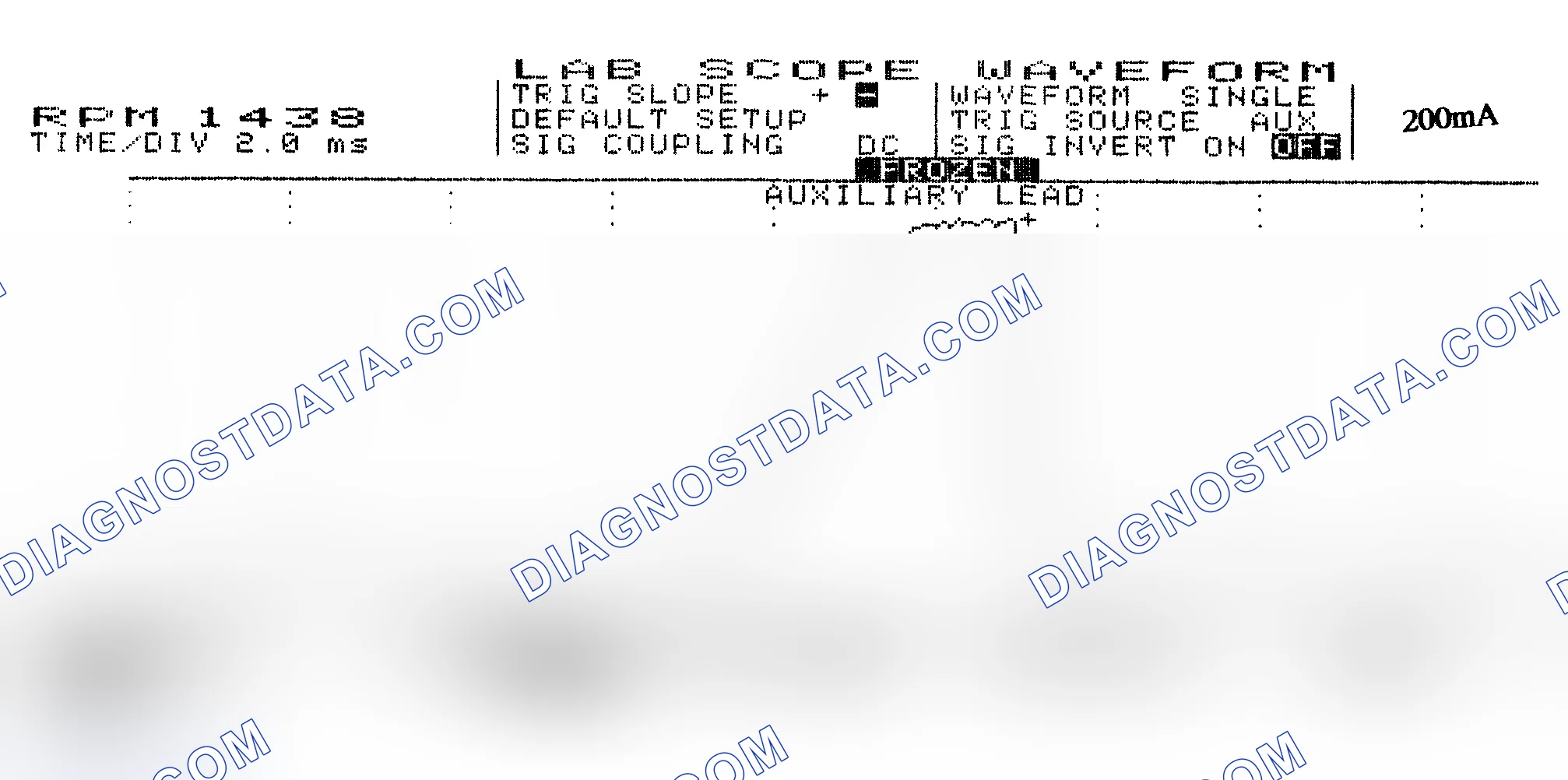 Scheme 15: Single Injector w/Normal Current Flow - Current Pattern