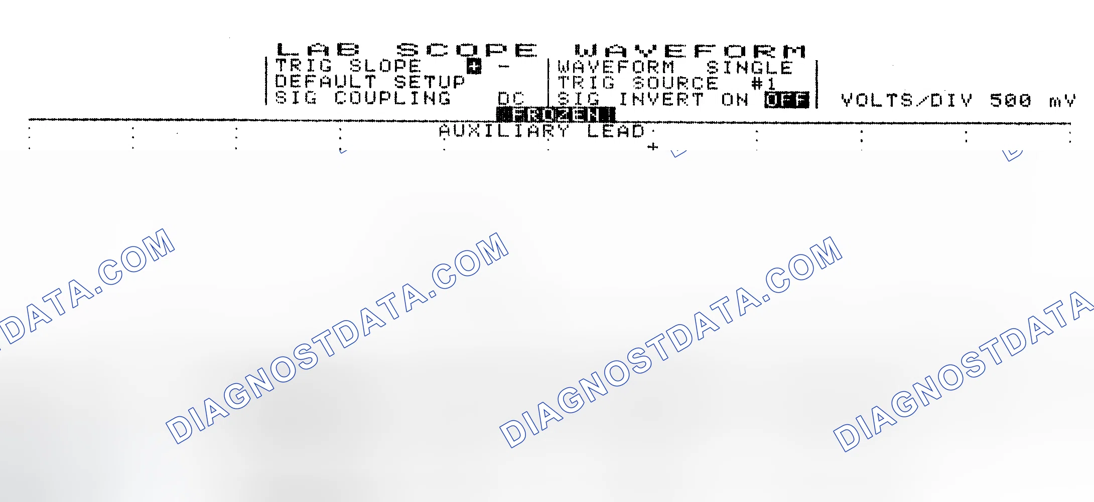 Scheme 10: Single Injector w/Excessive Current Flow - Current Pattern
