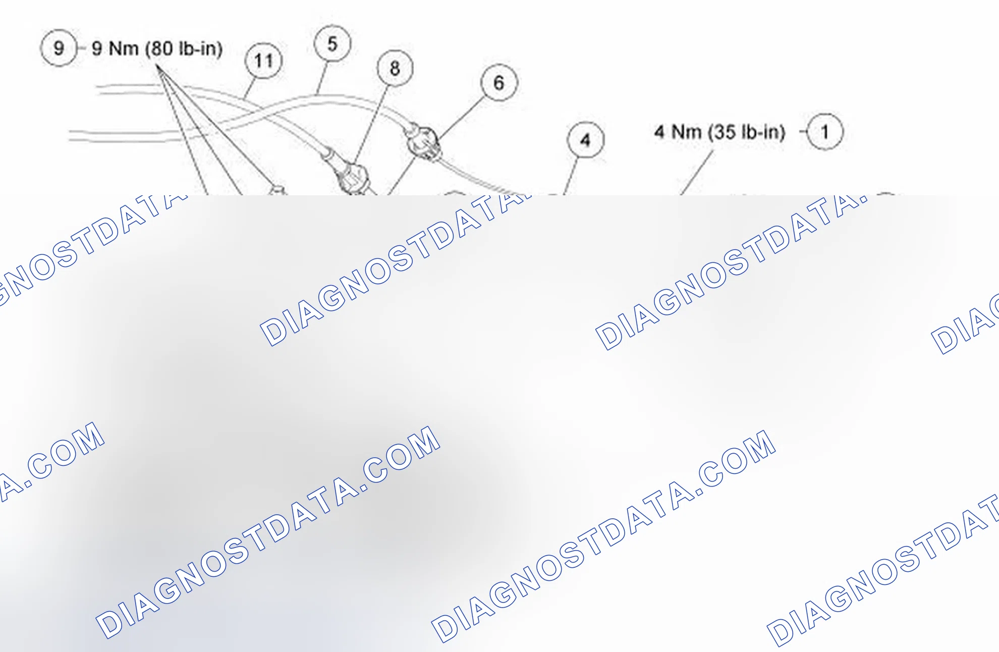 Scheme 1: Accelerator Cable - 2.3L