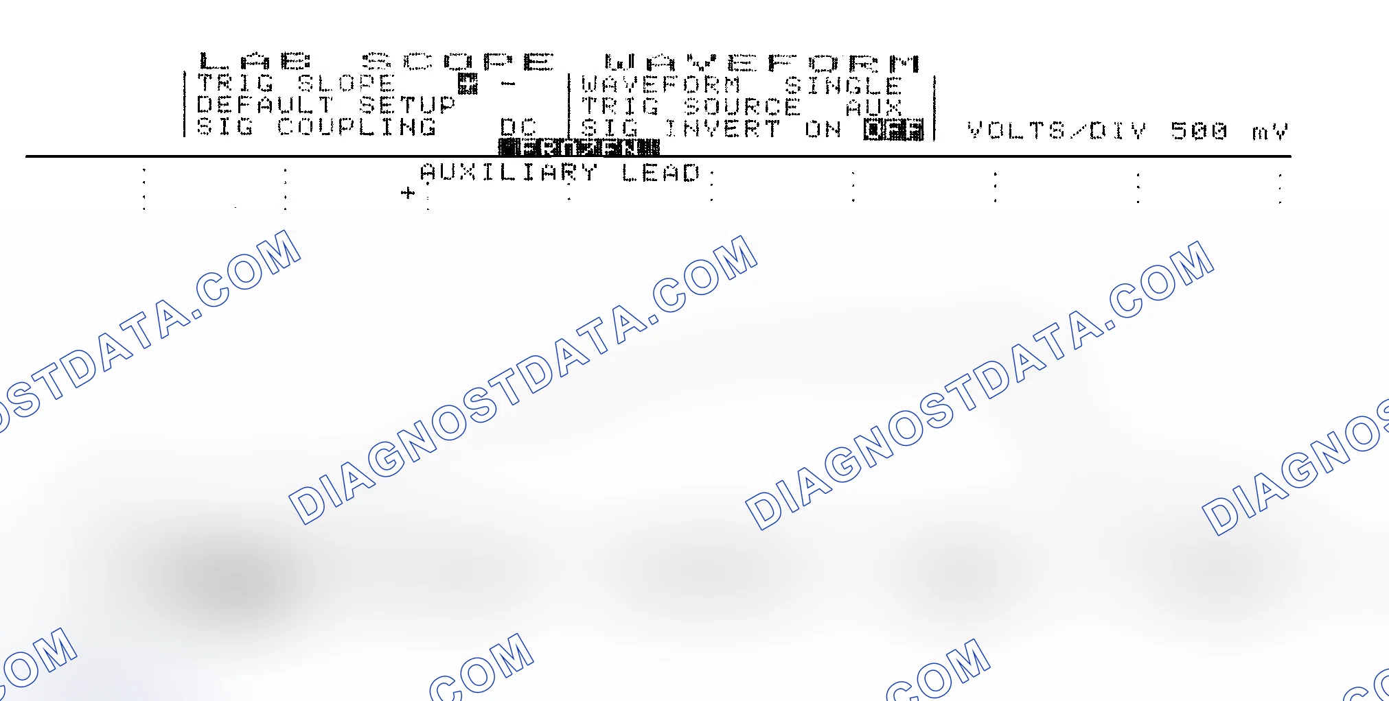 Scheme 14: Single Injector w/Excessive Current Flow - Current Pattern