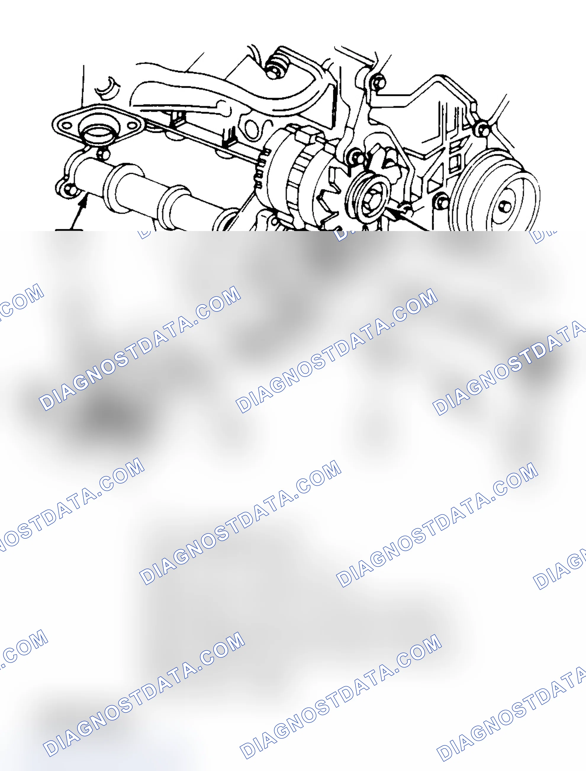 Scheme 5: Alternator Shields (3.4L A/T & M/T)