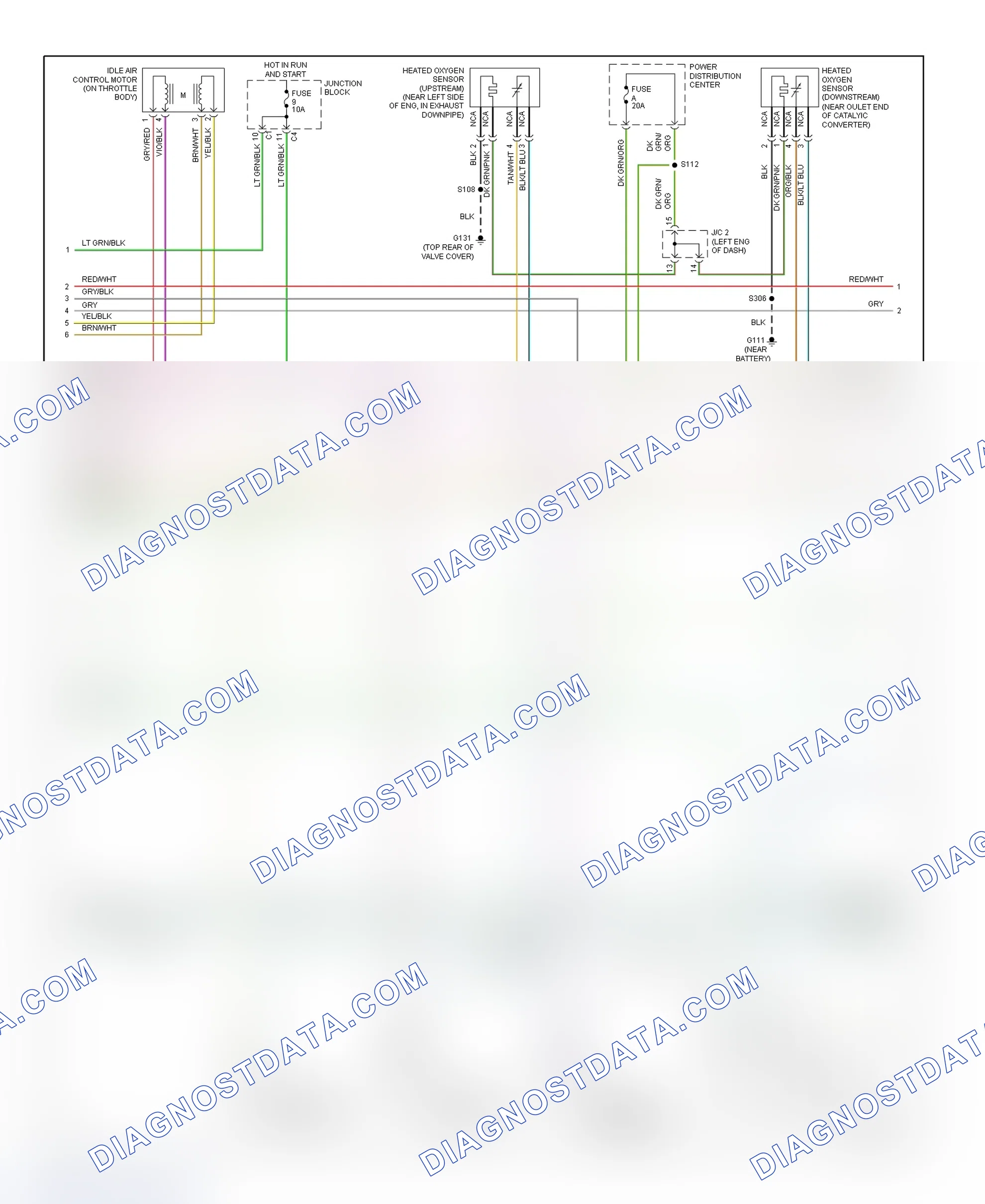 Scheme 29: PCM Wiring Diagram (Dakota - 2.5L - 2 Of 3)