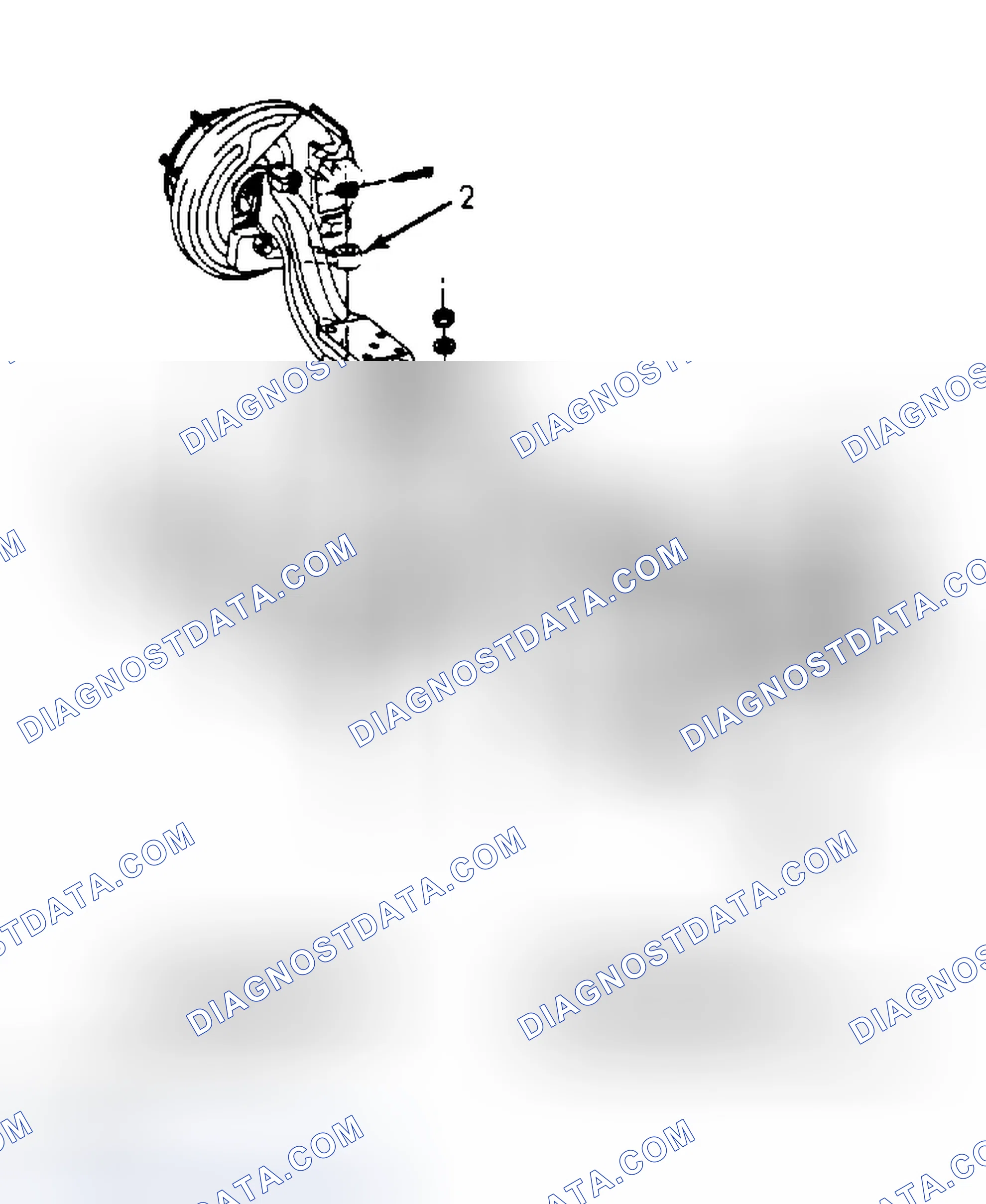 Scheme 5: View Of Steering Linkage (Commercial Van - I-Beam Axle)