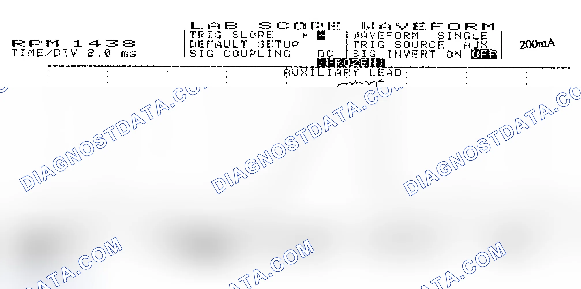 Scheme 15: Single Injector w/Normal Current Flow - Current Pattern