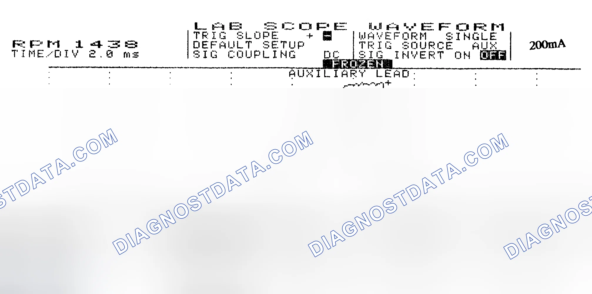Scheme 15: Single Injector w/Normal Current Flow - Current Pattern