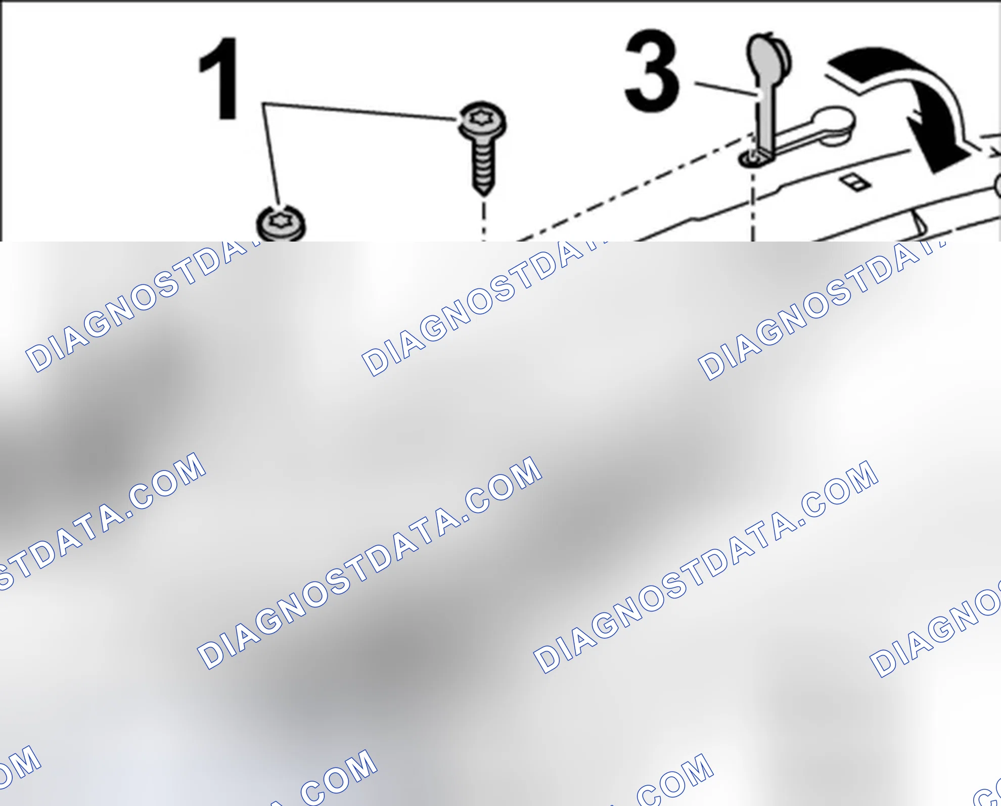 Scheme 59: Installing defrost air guide