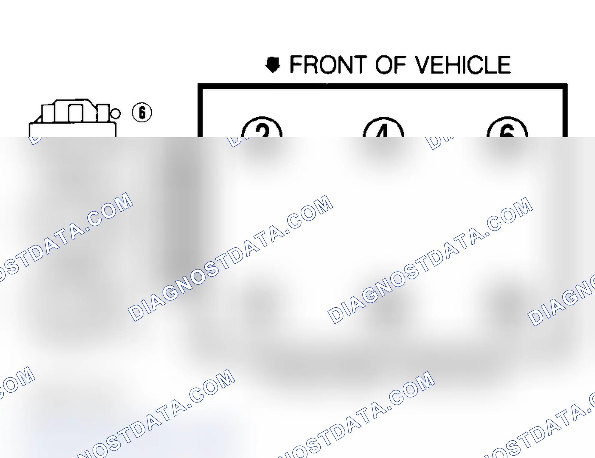 Scheme 2: Firing Order (3.8L - Except "F" Body)