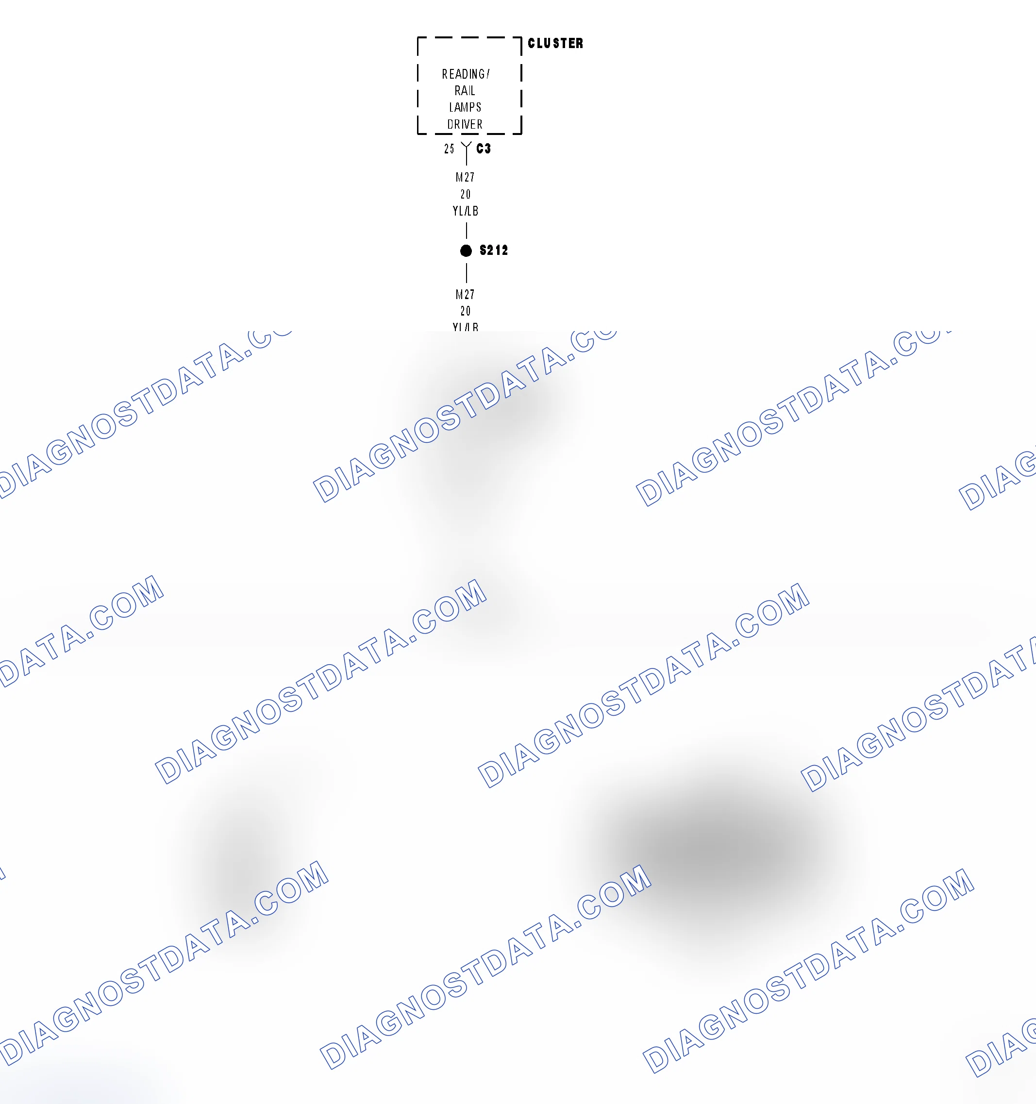 Scheme 4: B1623-GLOVEBOX/MAP LAMP OUTPUT CIRCUIT SHORT TO GROUND