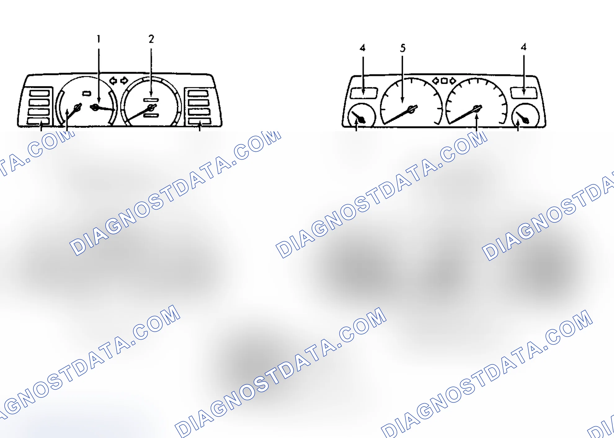 Scheme 1: SERVICE INDICATOR & WARNING LIGHTS