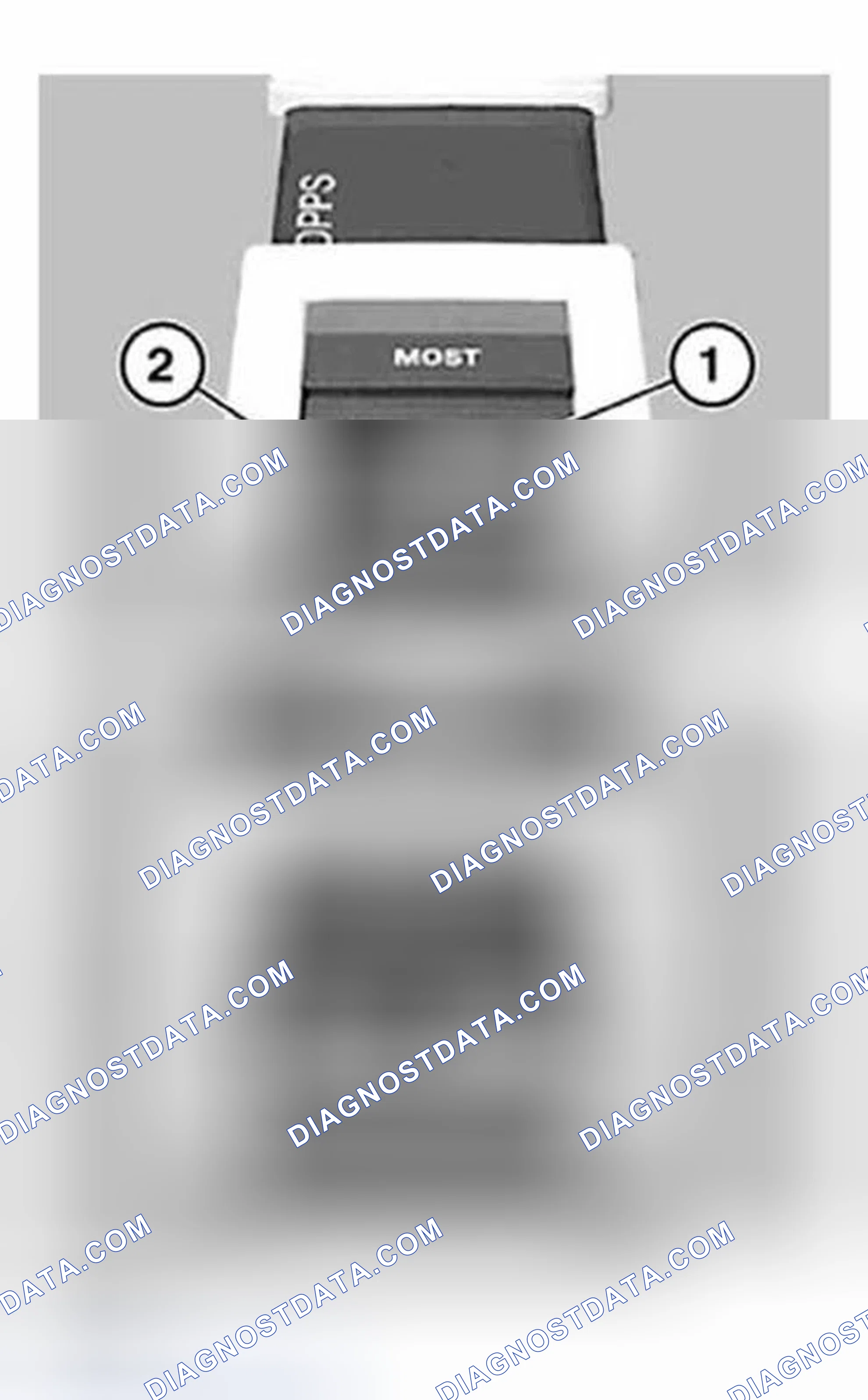 Scheme 634: MOST Connection