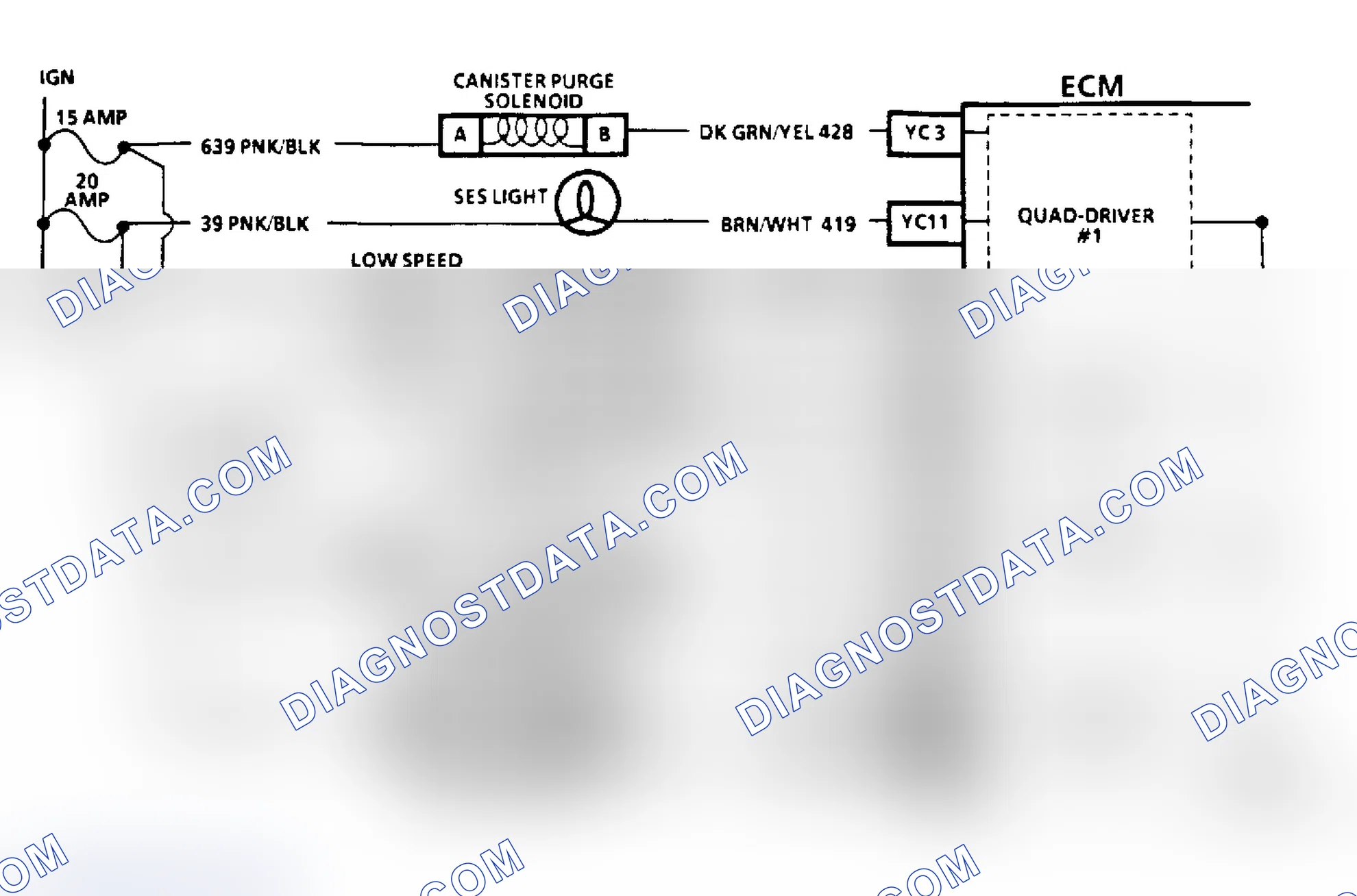 Scheme 60: Code 26: Quad-Driver Ckt Diag (3.8L)