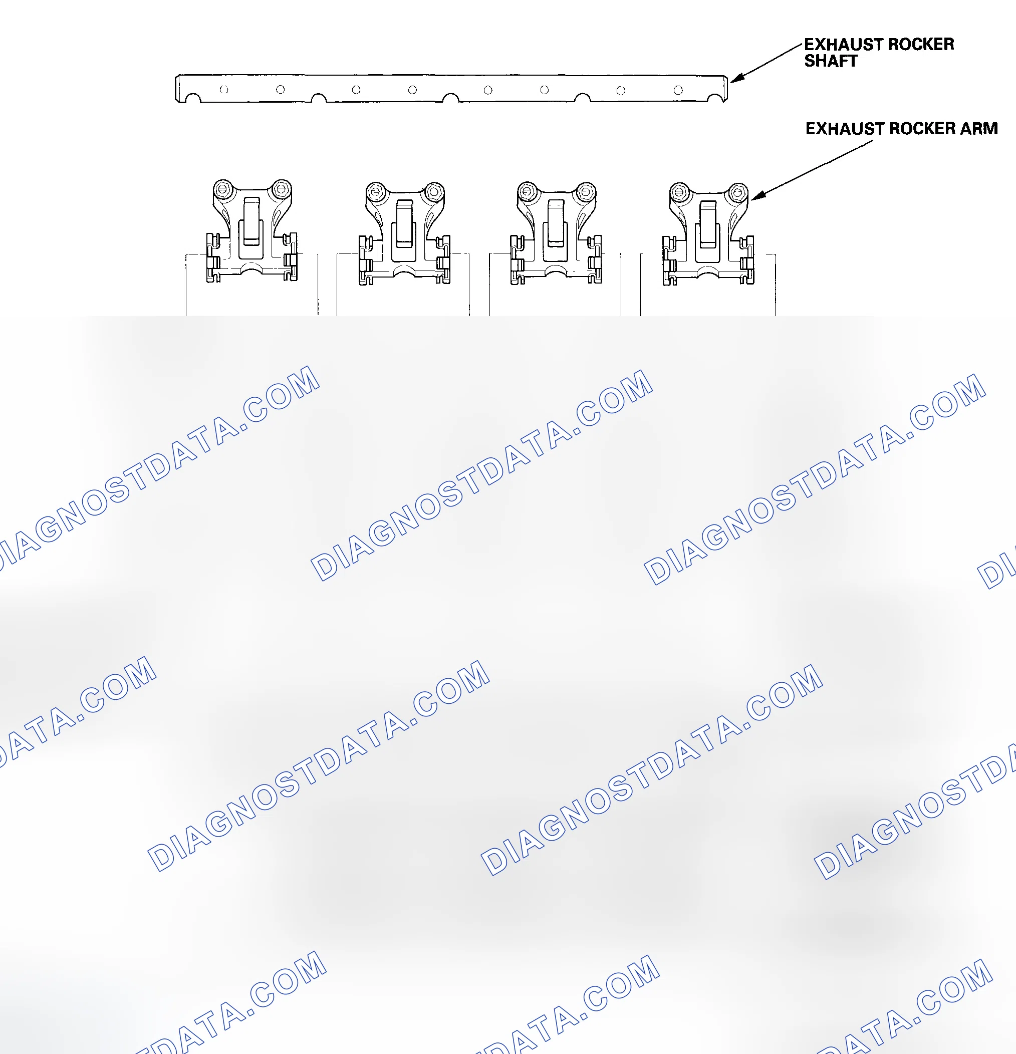 Scheme 179: Rocker Arm and Shaft Disassembly/Reassembly